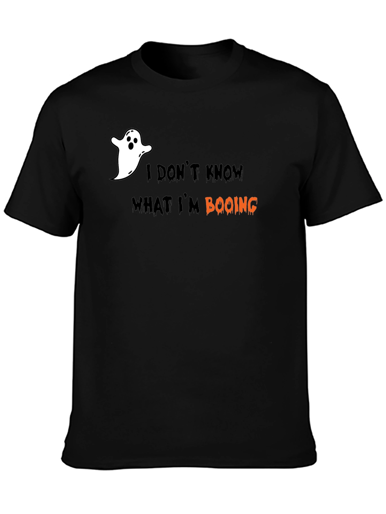 Halloween Ghost Booing T-Shirt