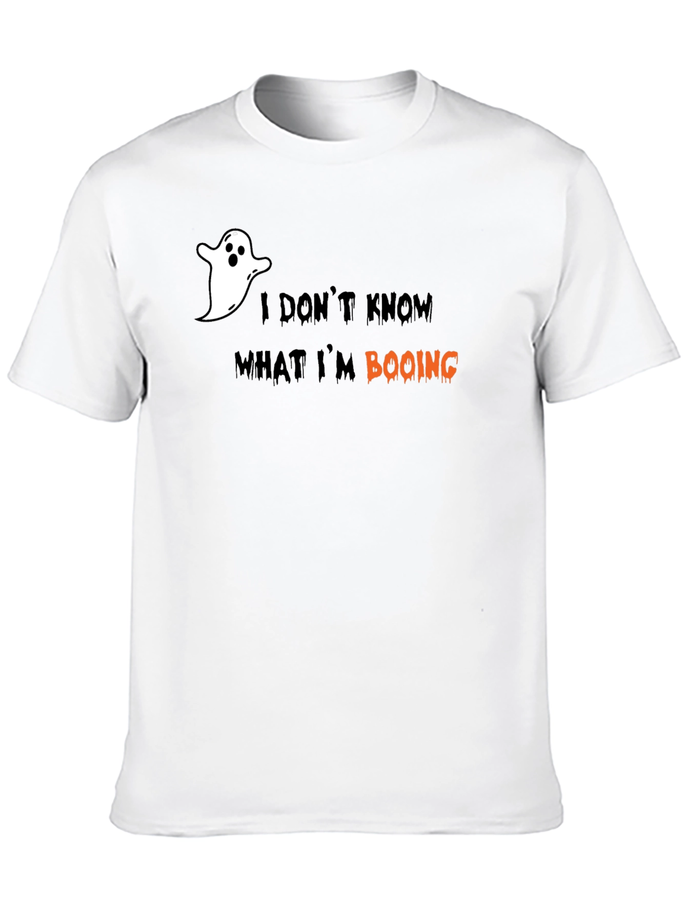 Halloween Ghost Booing T-Shirt
