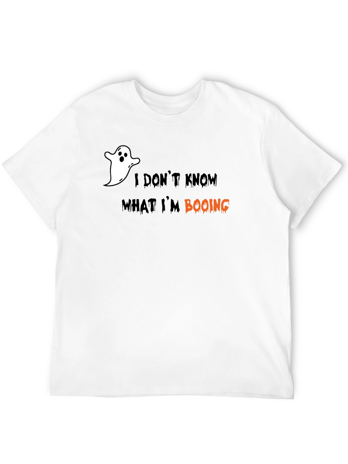 Halloween Ghost Booing T-Shirt