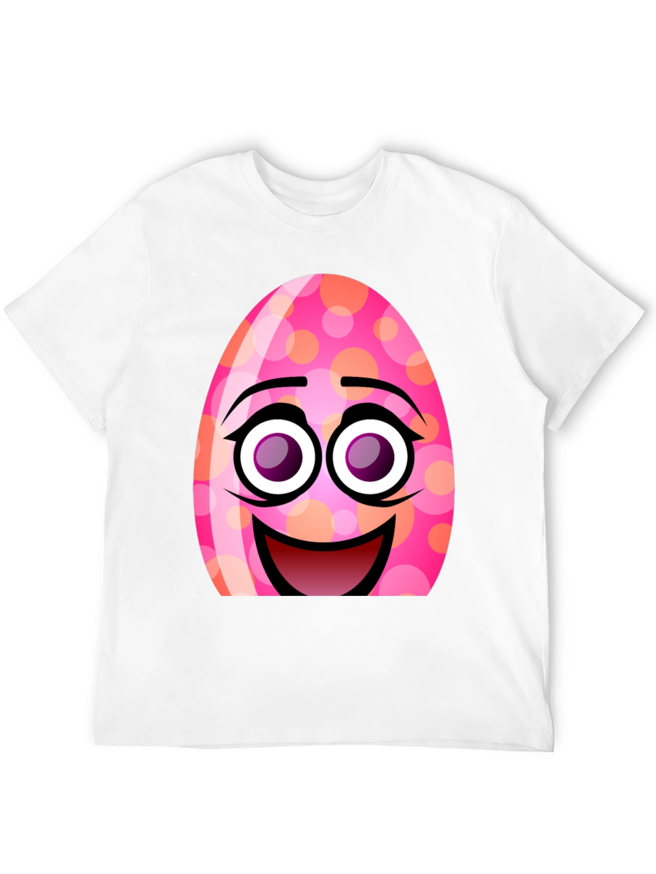Funny Easter Egg Face T-Shirt