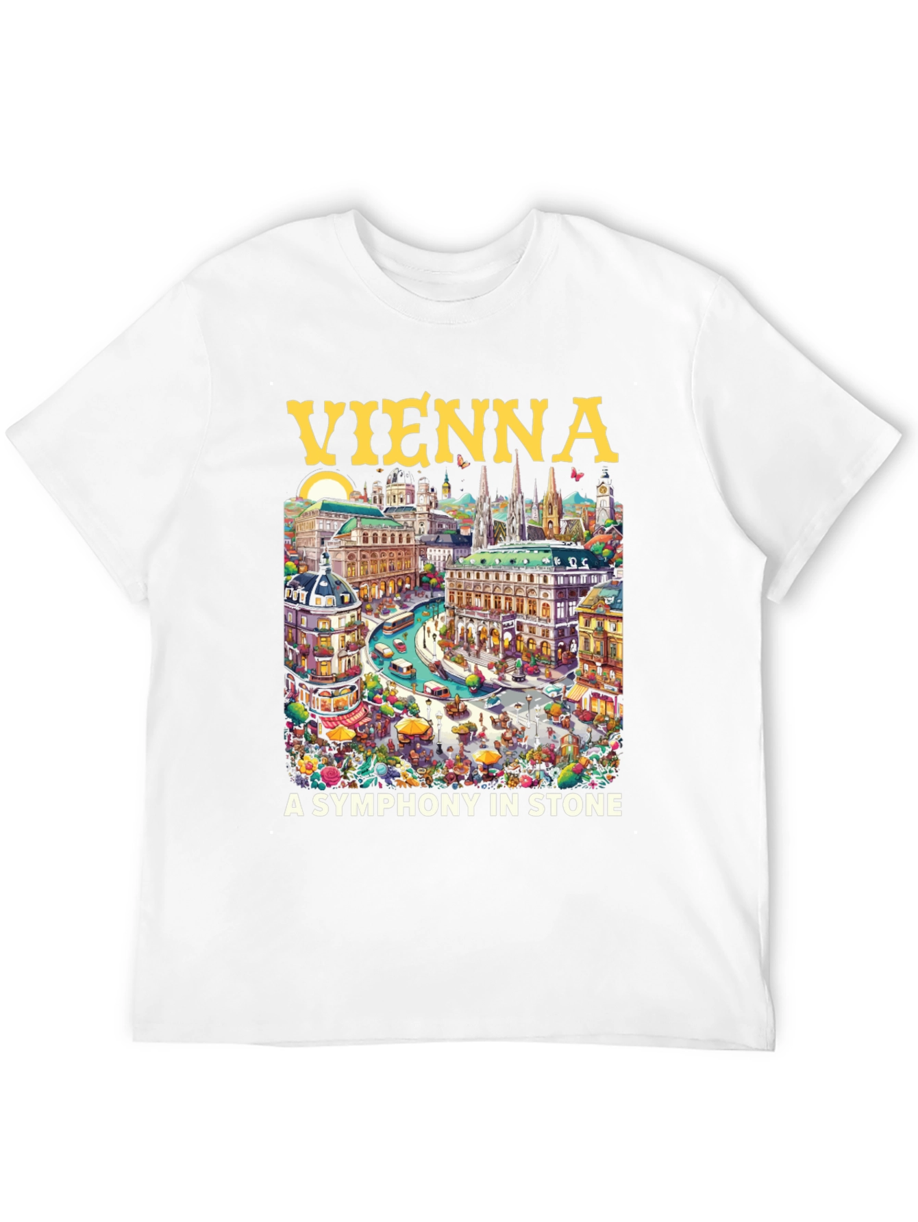 Vienna T-Shirt: A Symphony in Stone