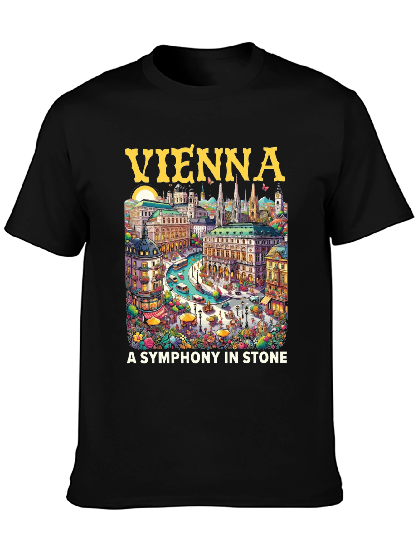 Vienna T-Shirt: A Symphony in Stone