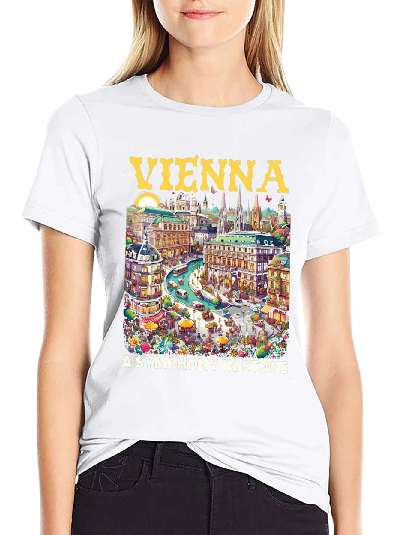 Vienna T-Shirt: A Symphony in Stone