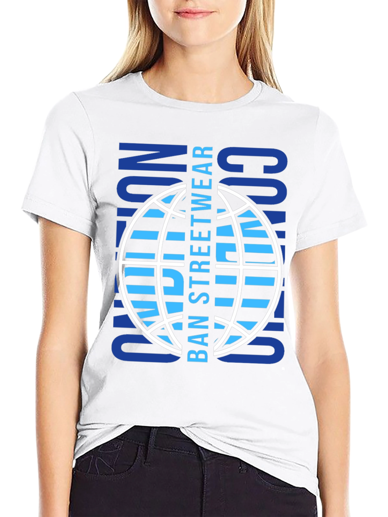 BAN Streetwear Graphic T-Shirt - Black