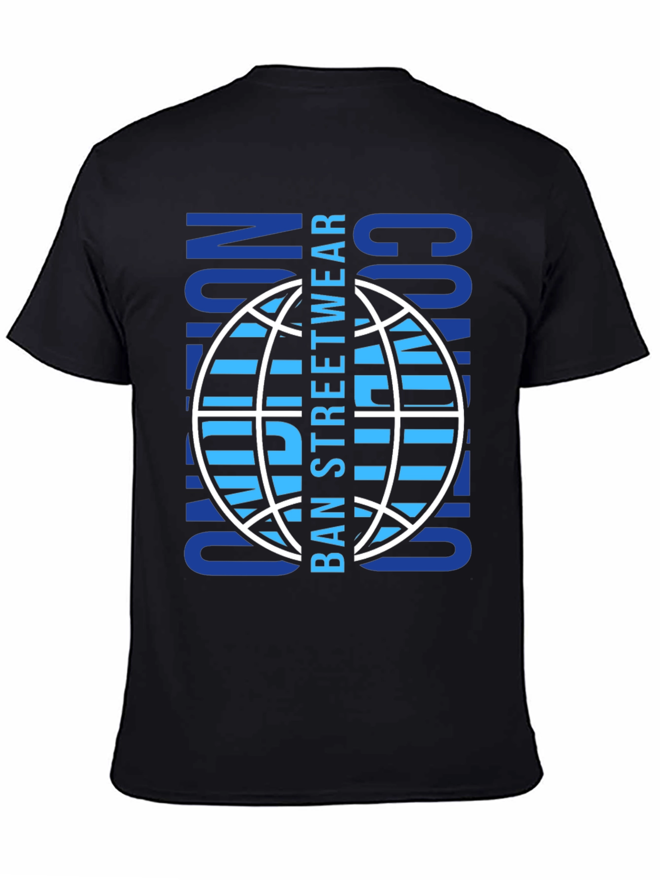 BAN Streetwear Graphic T-Shirt - Black