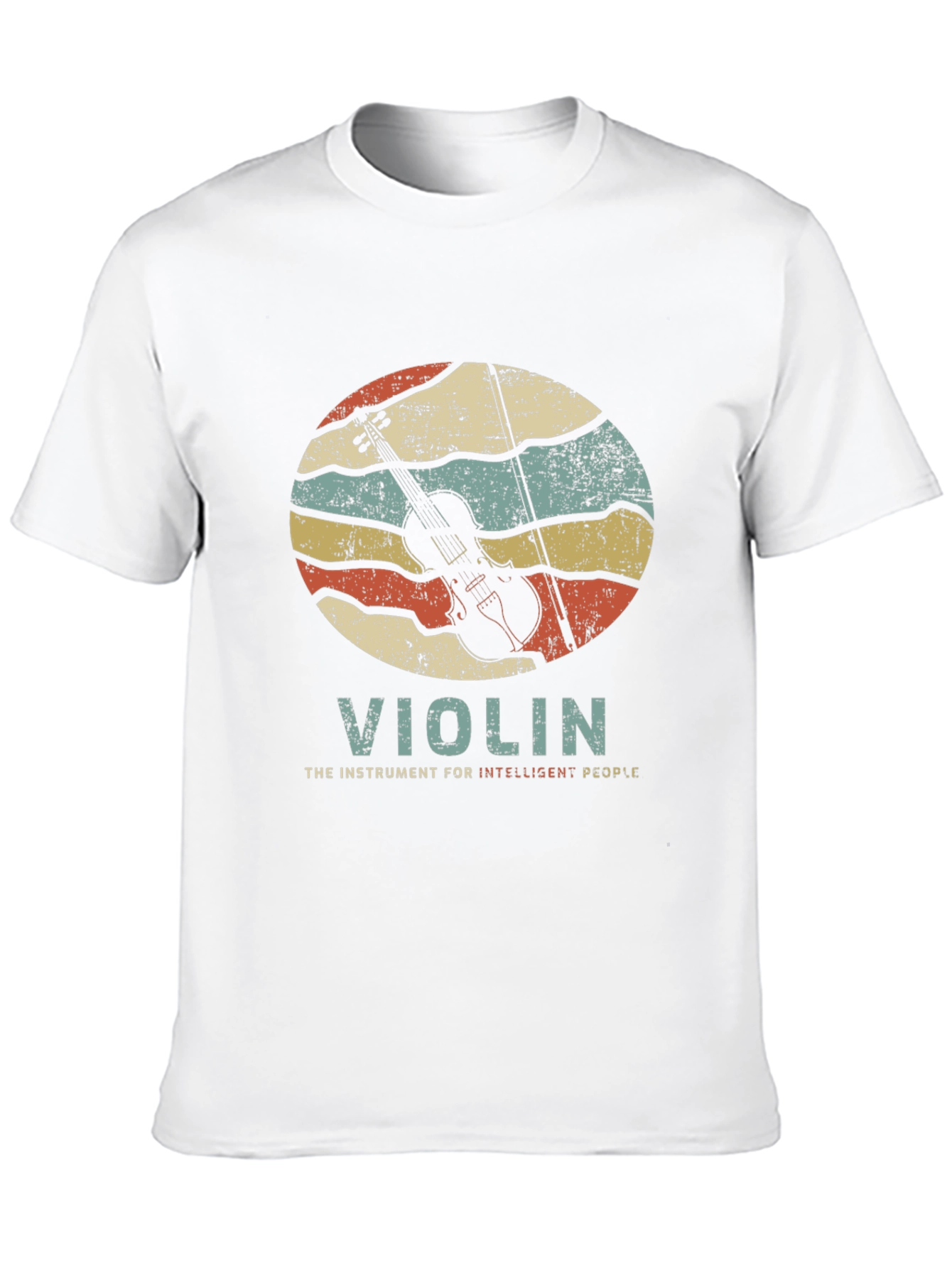 Violin T-Shirt - Intelligent People Instrument Tee