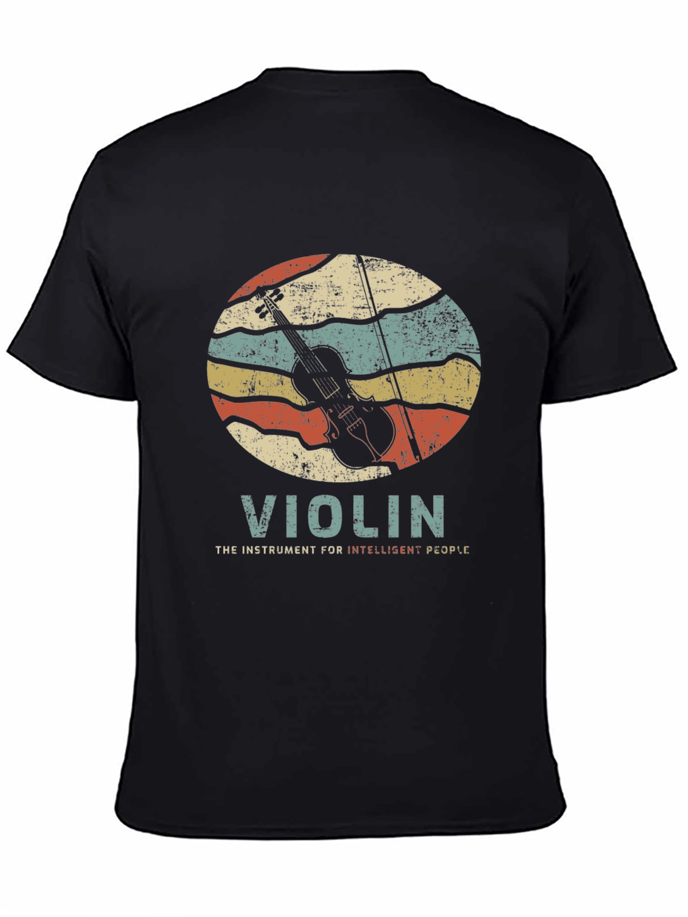 Violin T-Shirt - Intelligent People Instrument Tee