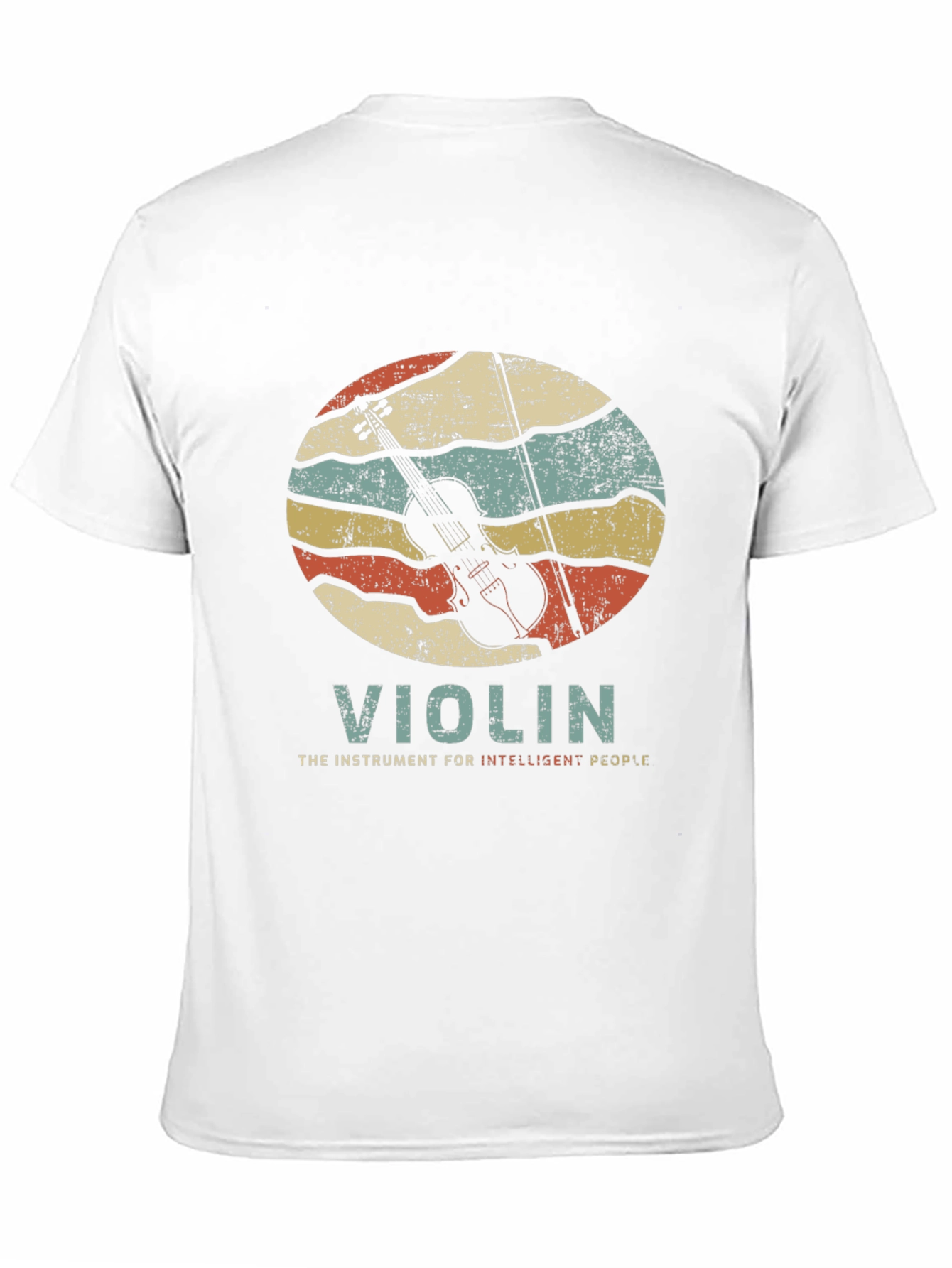 Violin T-Shirt - Intelligent People Instrument Tee