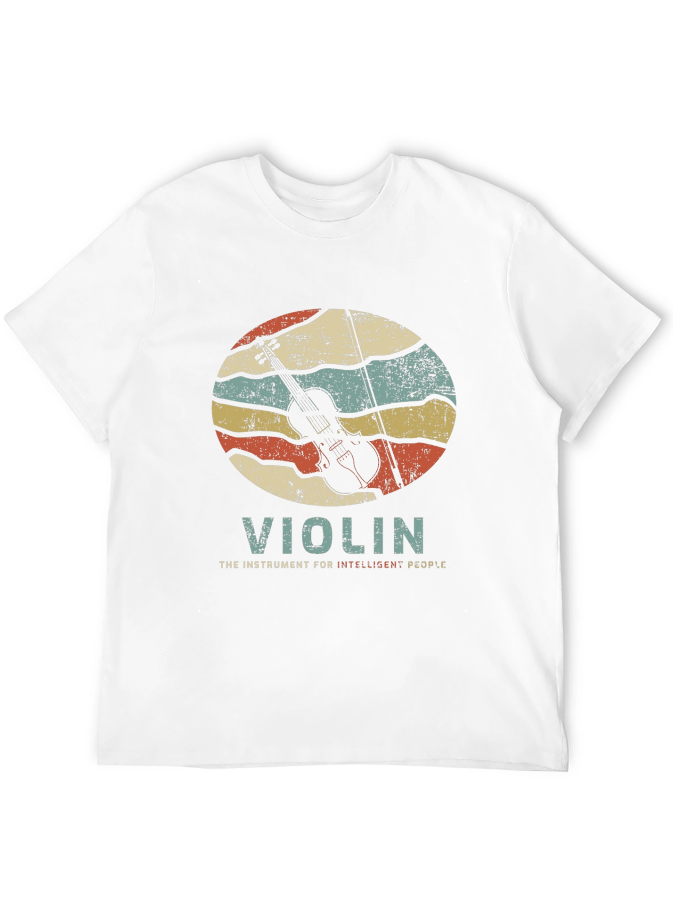 Violin T-Shirt - Intelligent People Instrument Tee