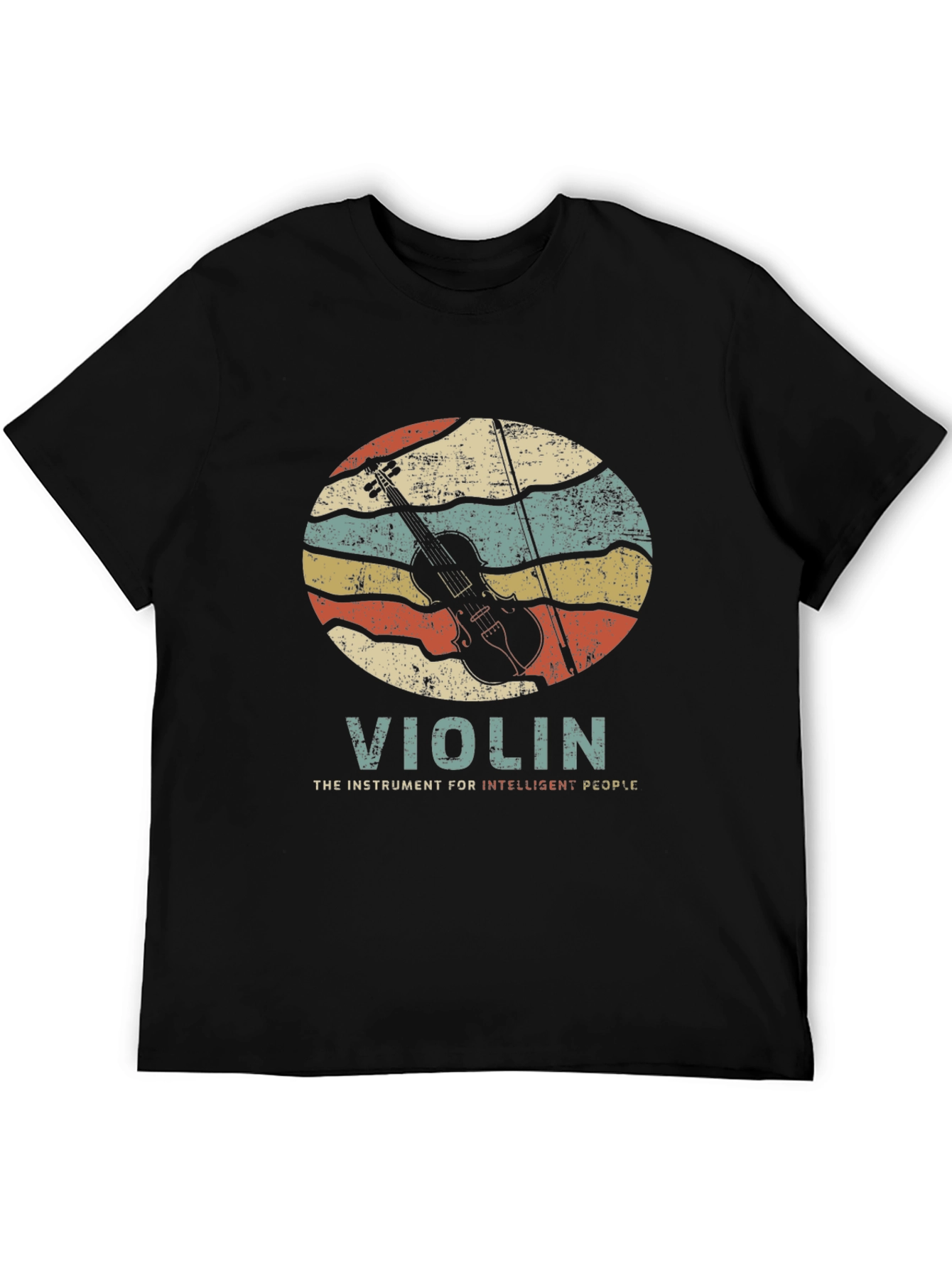 Violin T-Shirt - Intelligent People Instrument Tee