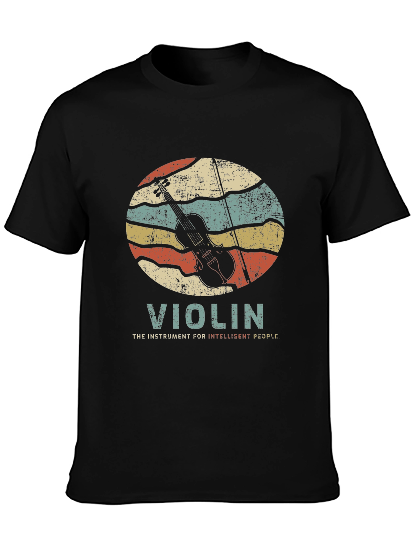 Violin T-Shirt - Intelligent People Instrument Tee