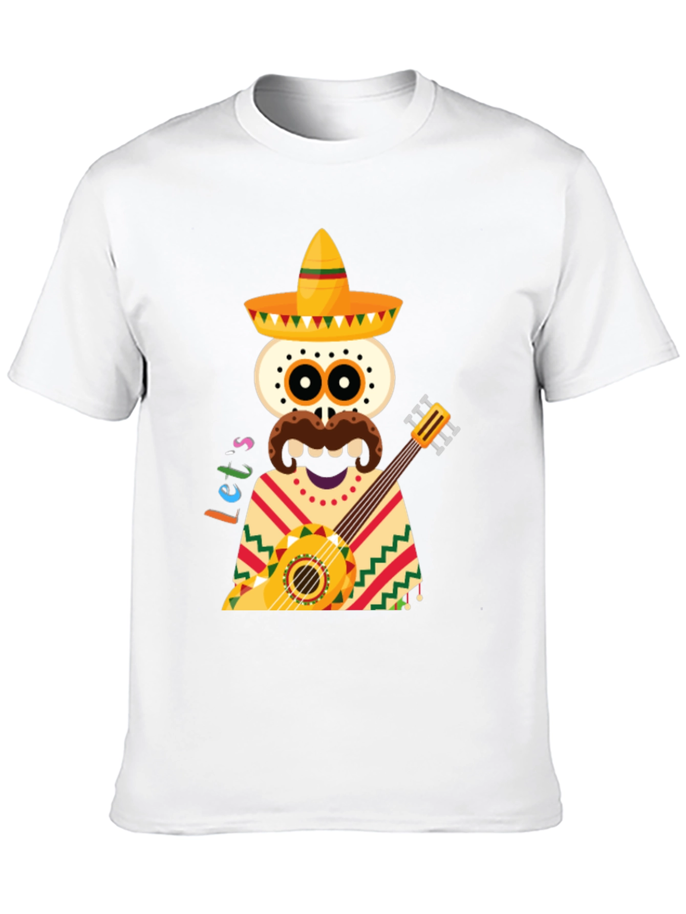 Day of the Dead Guitar T-Shirt