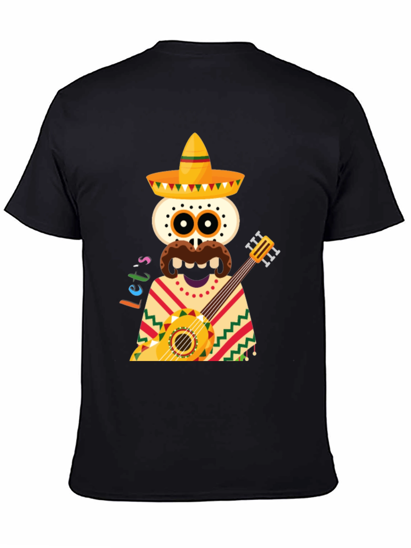 Day of the Dead Guitar T-Shirt