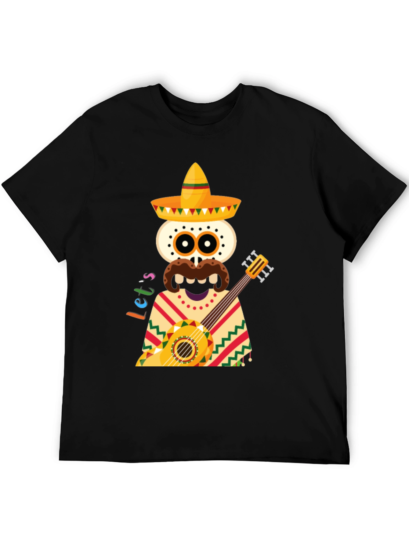 Day of the Dead Guitar T-Shirt