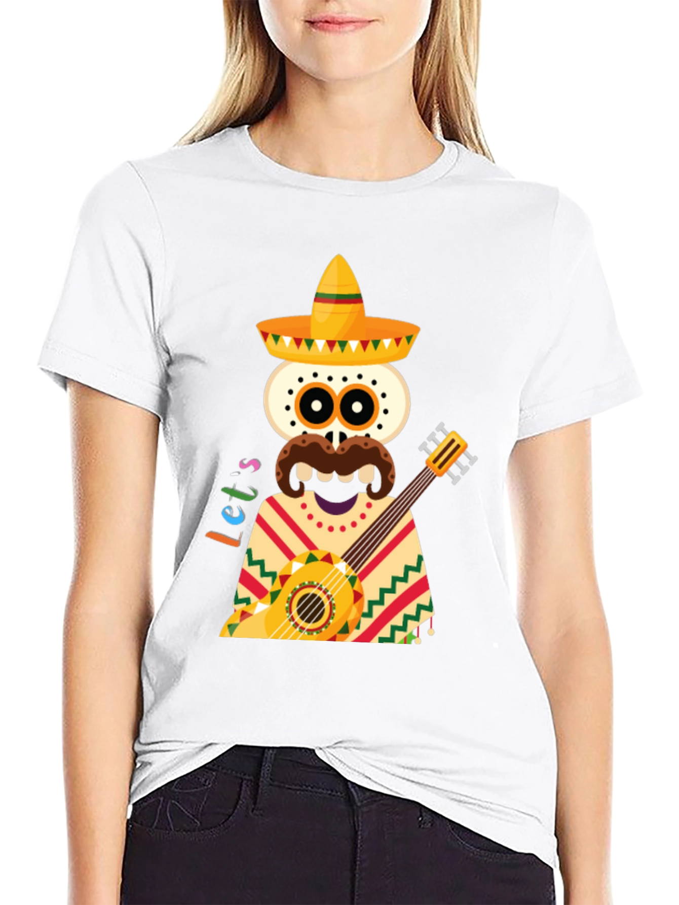 Day of the Dead Guitar T-Shirt