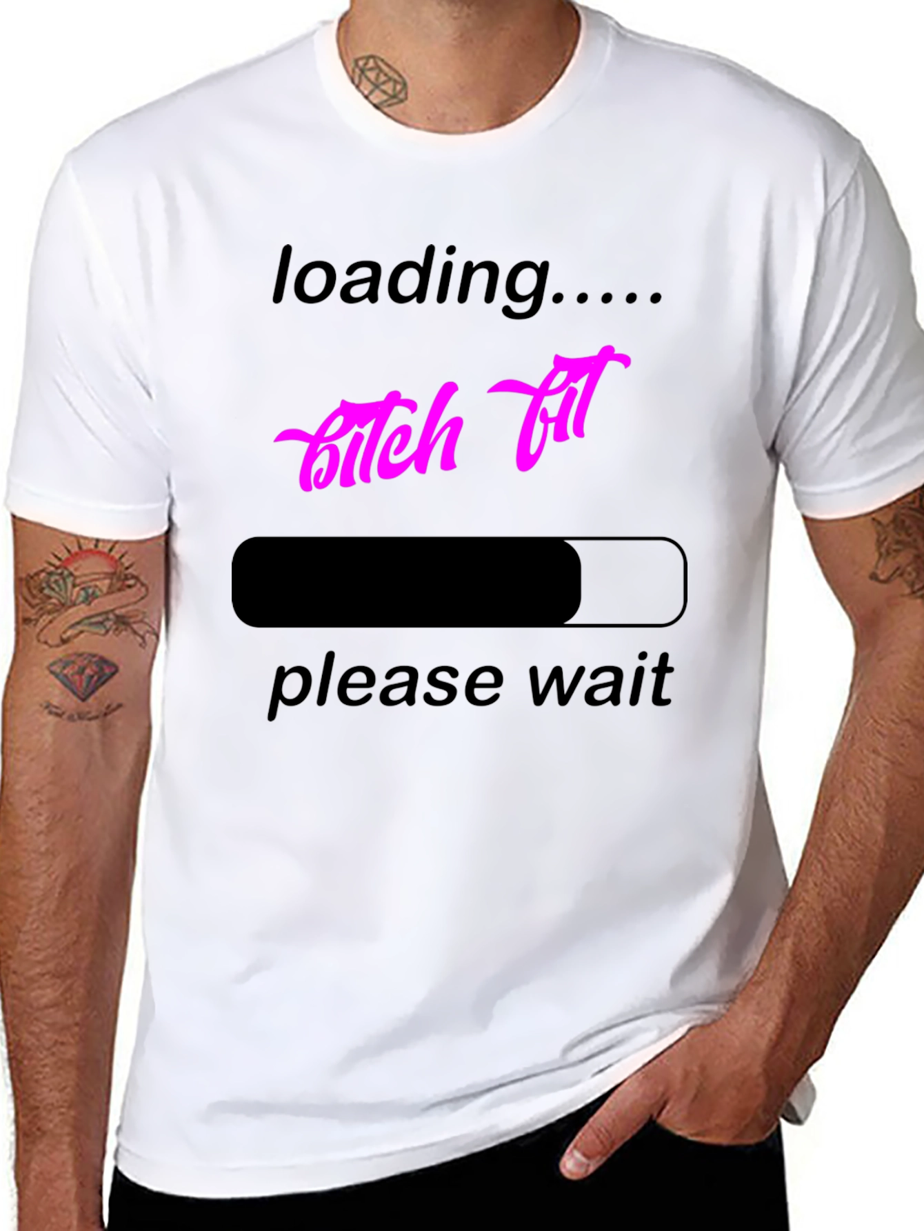 Loading B*tch Fit T-Shirt - Funny Graphic Tee