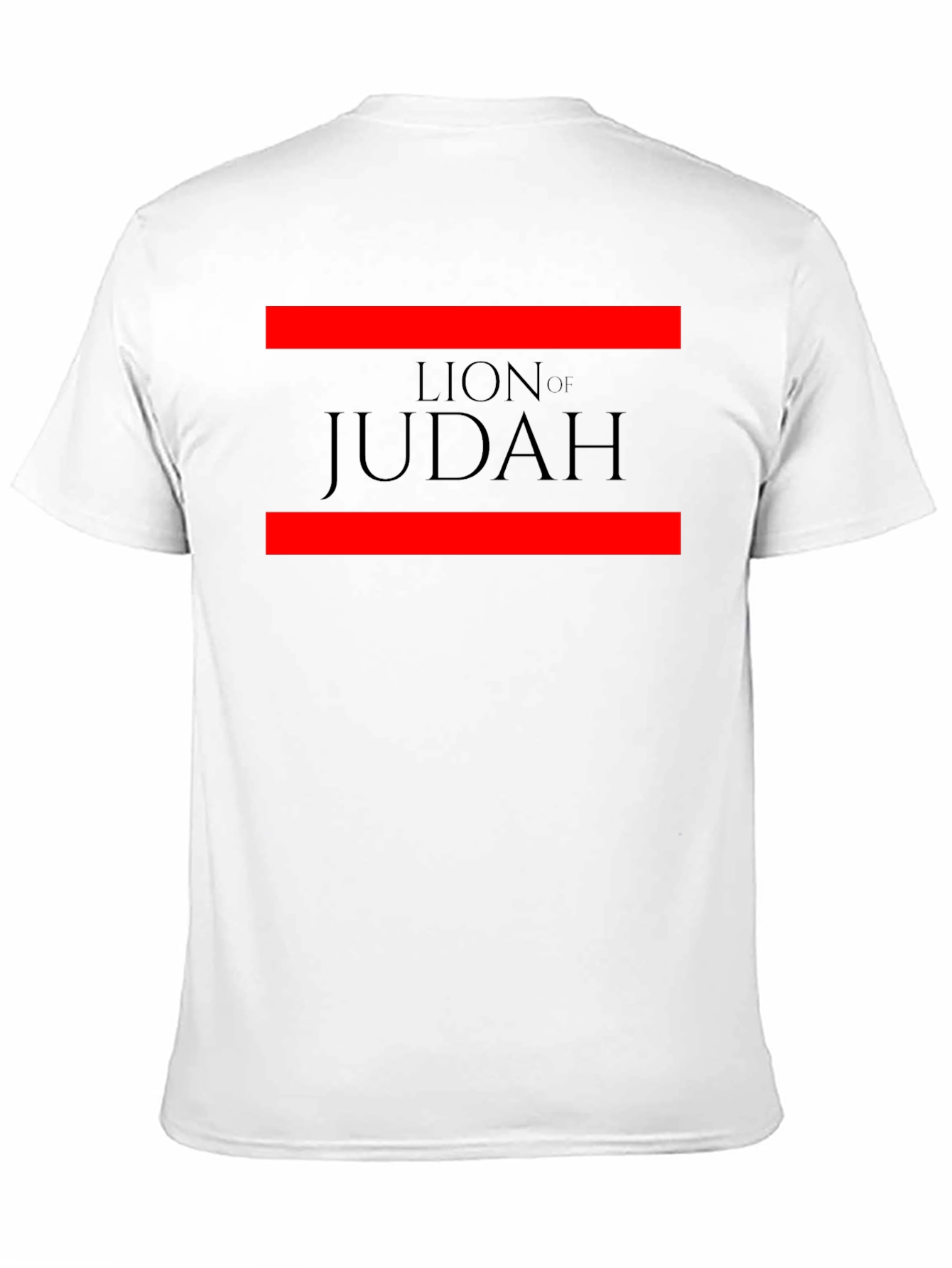 Lion of Judah Graphic Tee - Black Cotton Blend