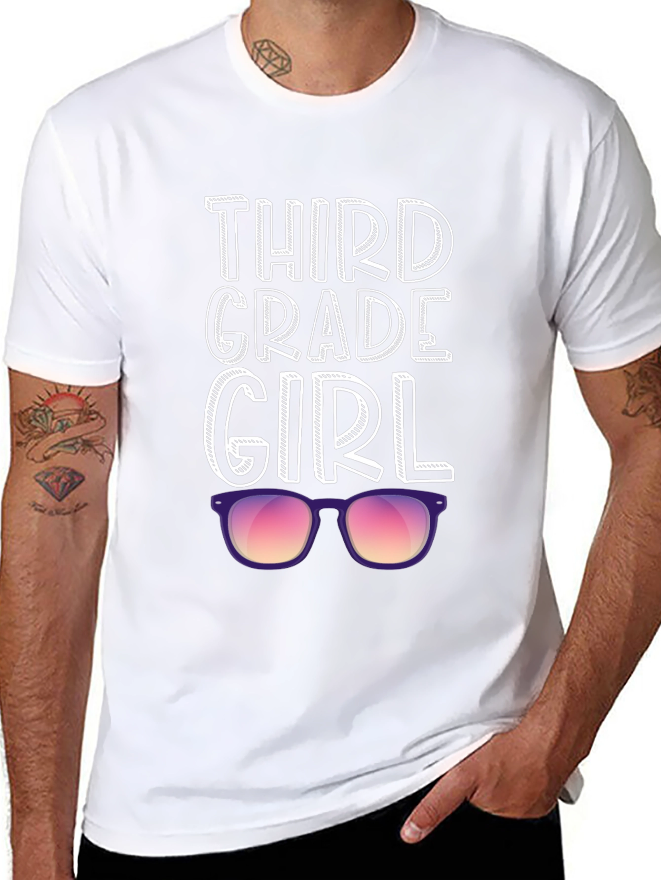 Third Grade Girl T-Shirt