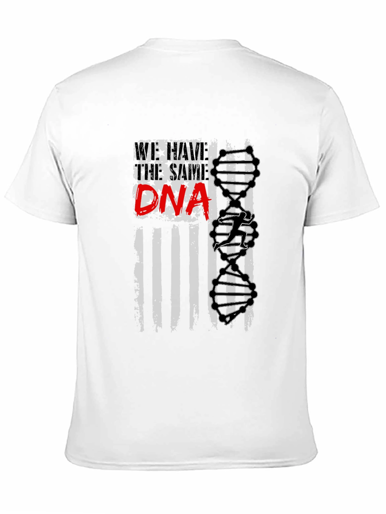 Same DNA Graphic T-Shirt - Black Cotton Tee