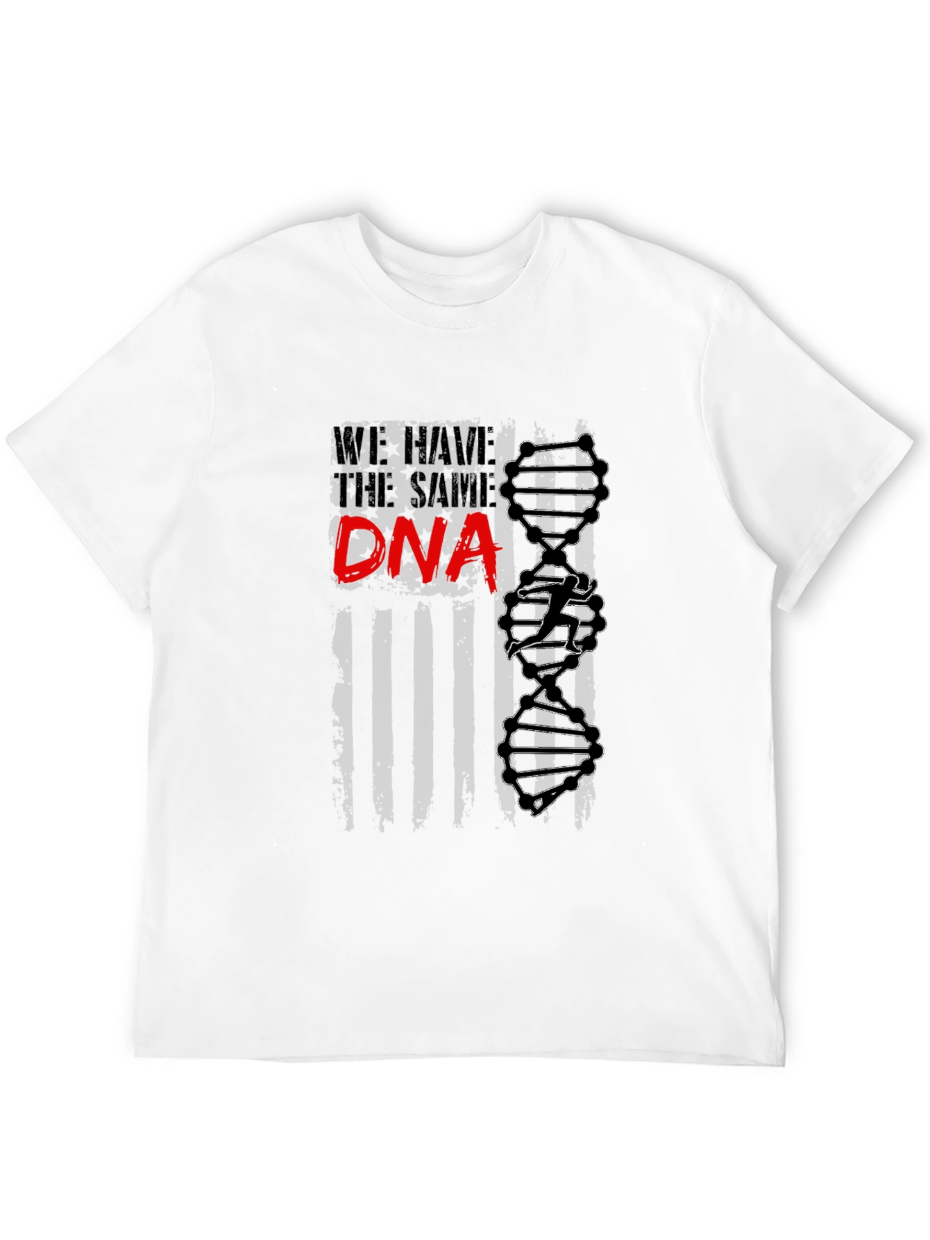 Same DNA Graphic T-Shirt - Black Cotton Tee