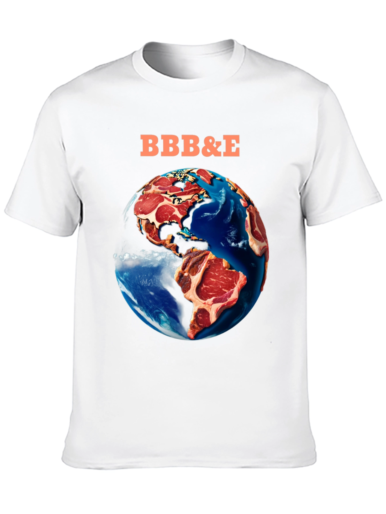 BBB&E Meat Earth Graphic T-Shirt