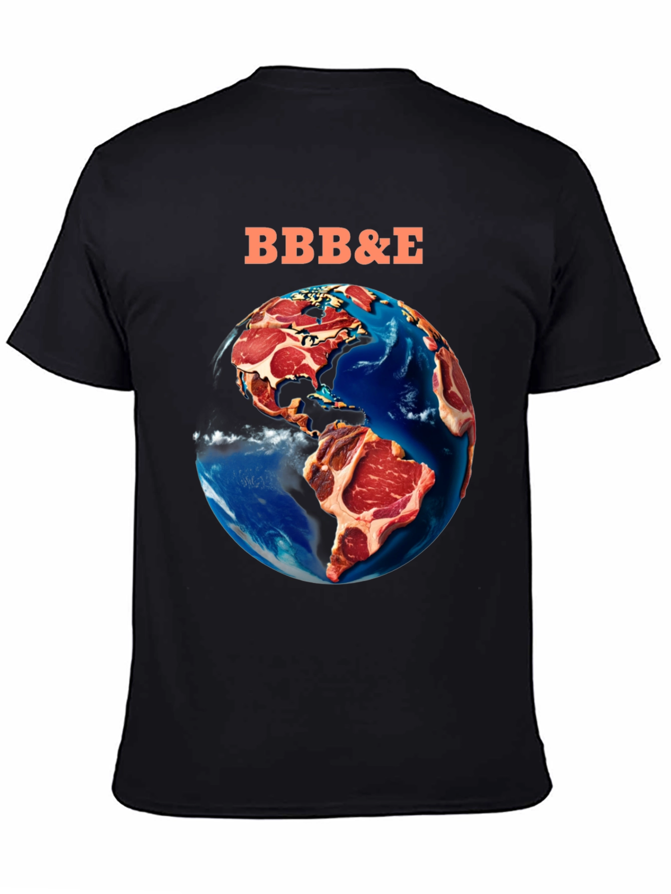 BBB&E Meat Earth Graphic T-Shirt