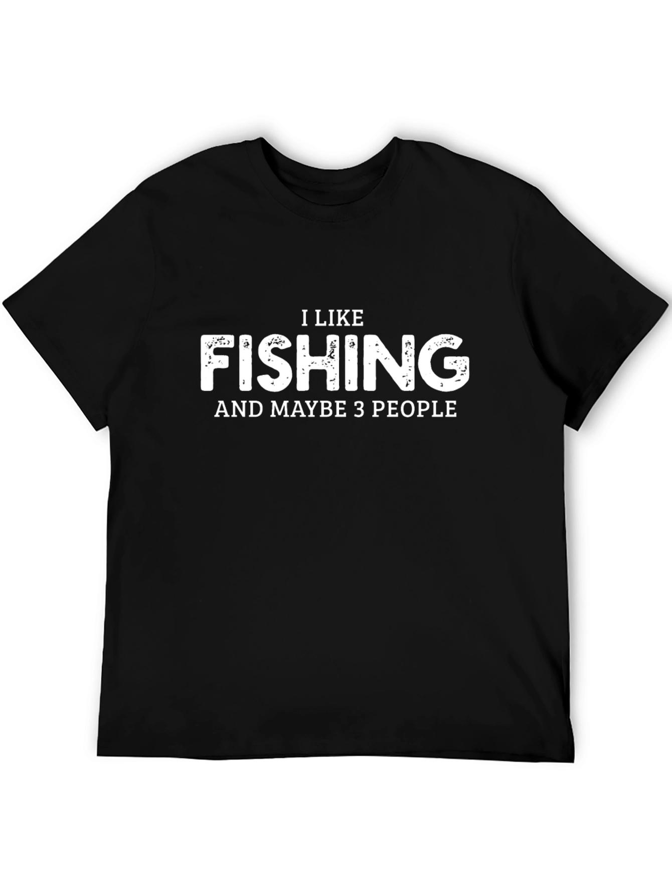 Fishing Lovers Black T-Shirt