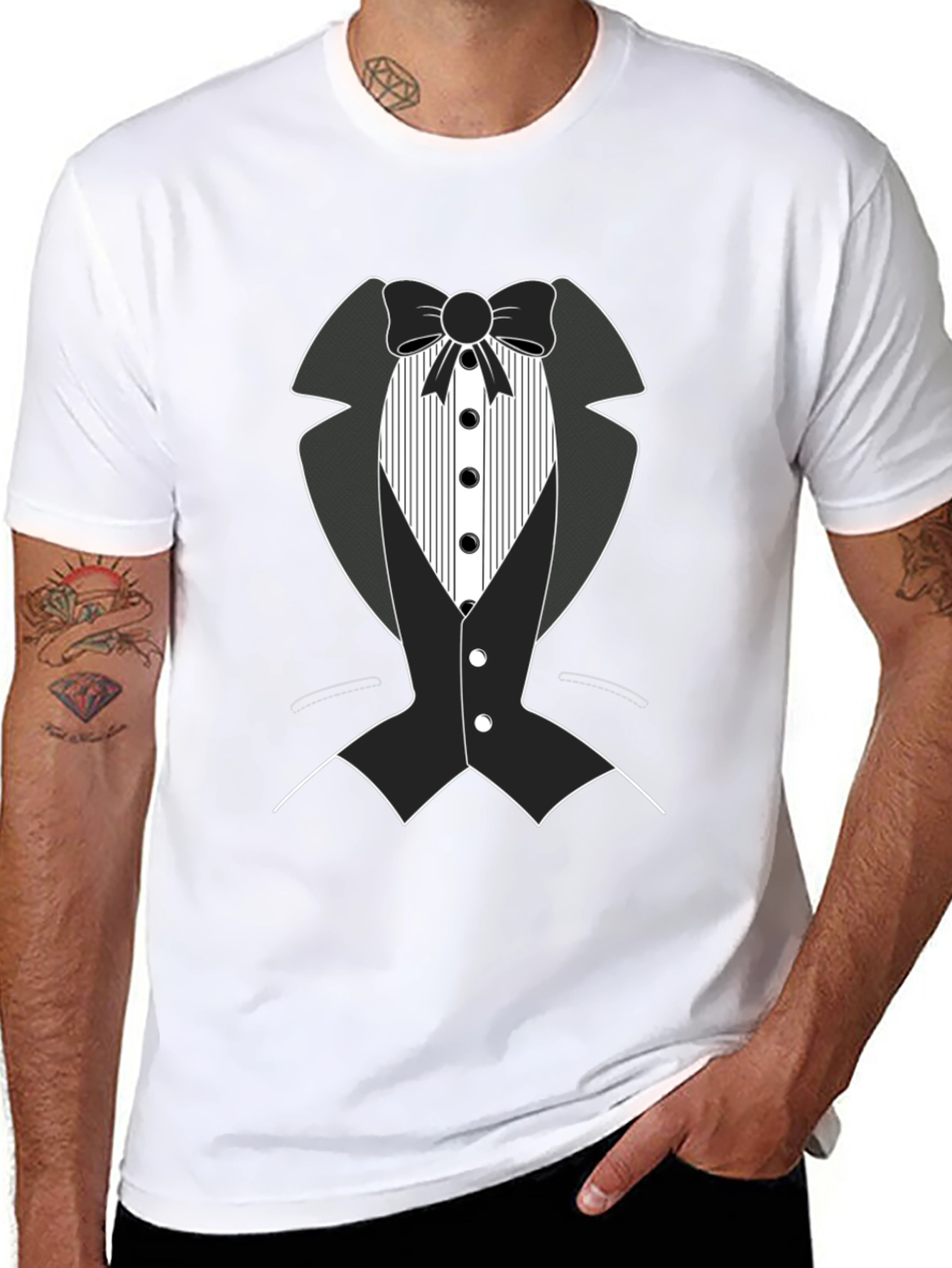Tuxedo T-Shirt - Formal Wear Funny Tee