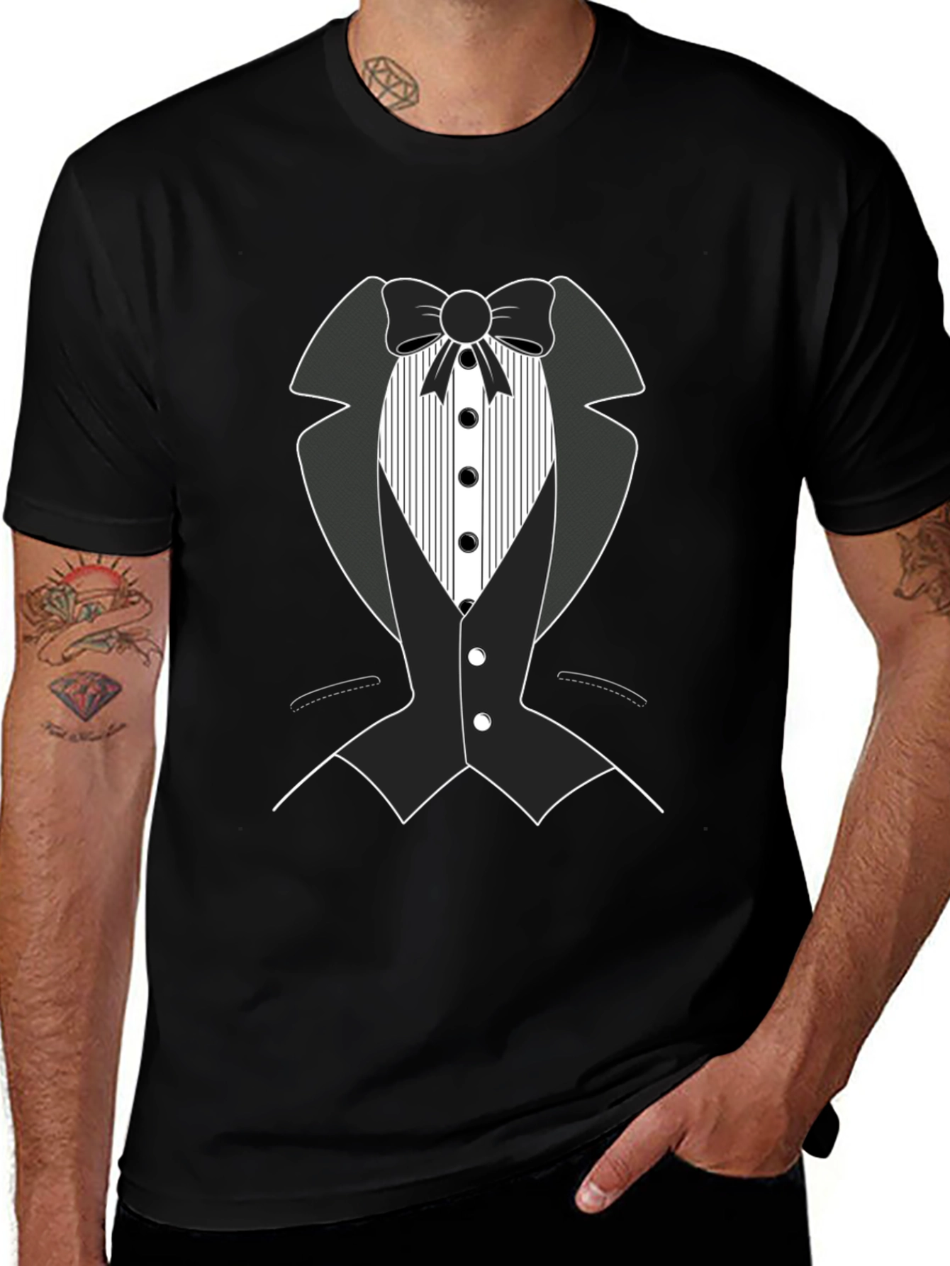 Tuxedo T-Shirt - Formal Wear Funny Tee