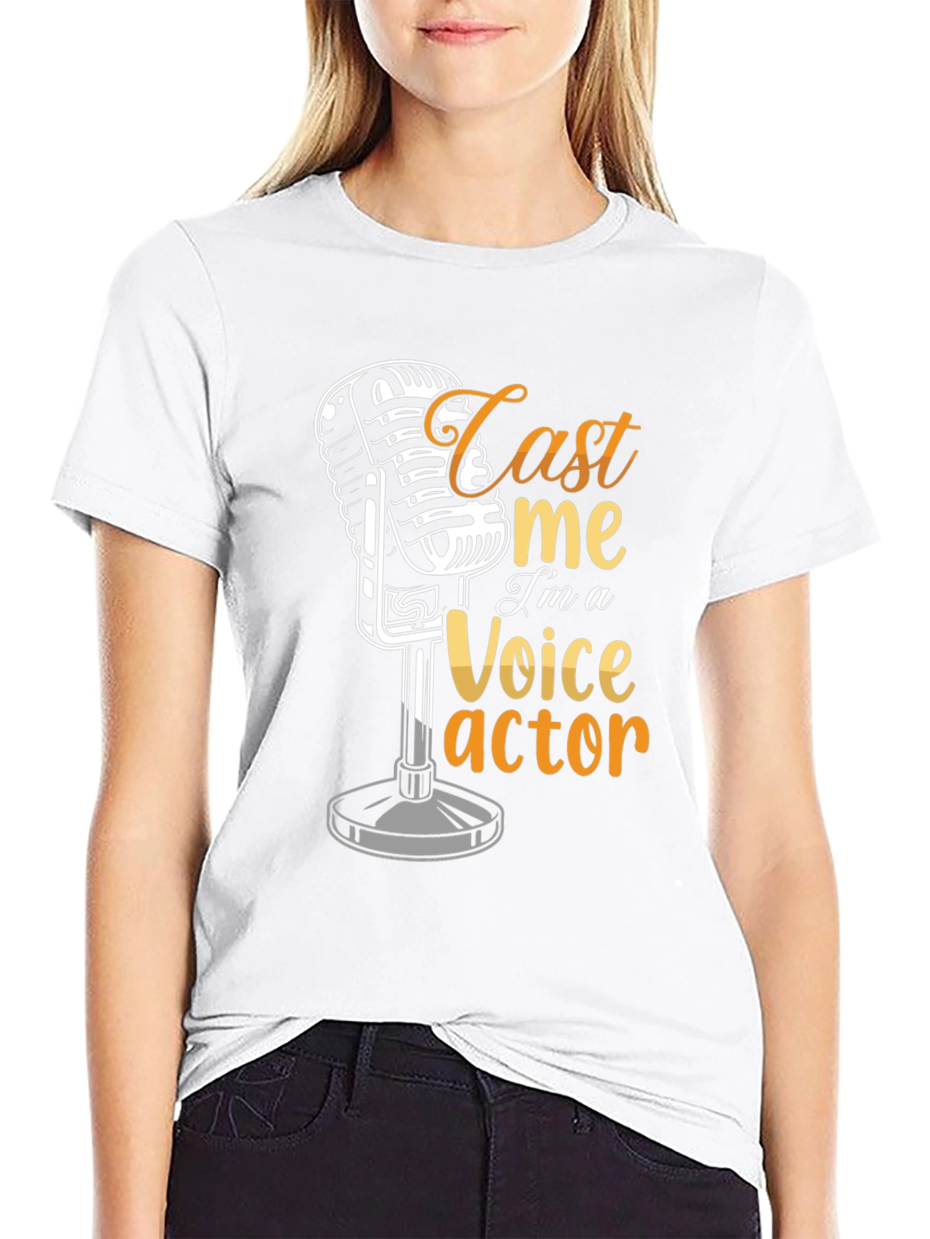 Cast Me Im a Voice Actor T-Shirt