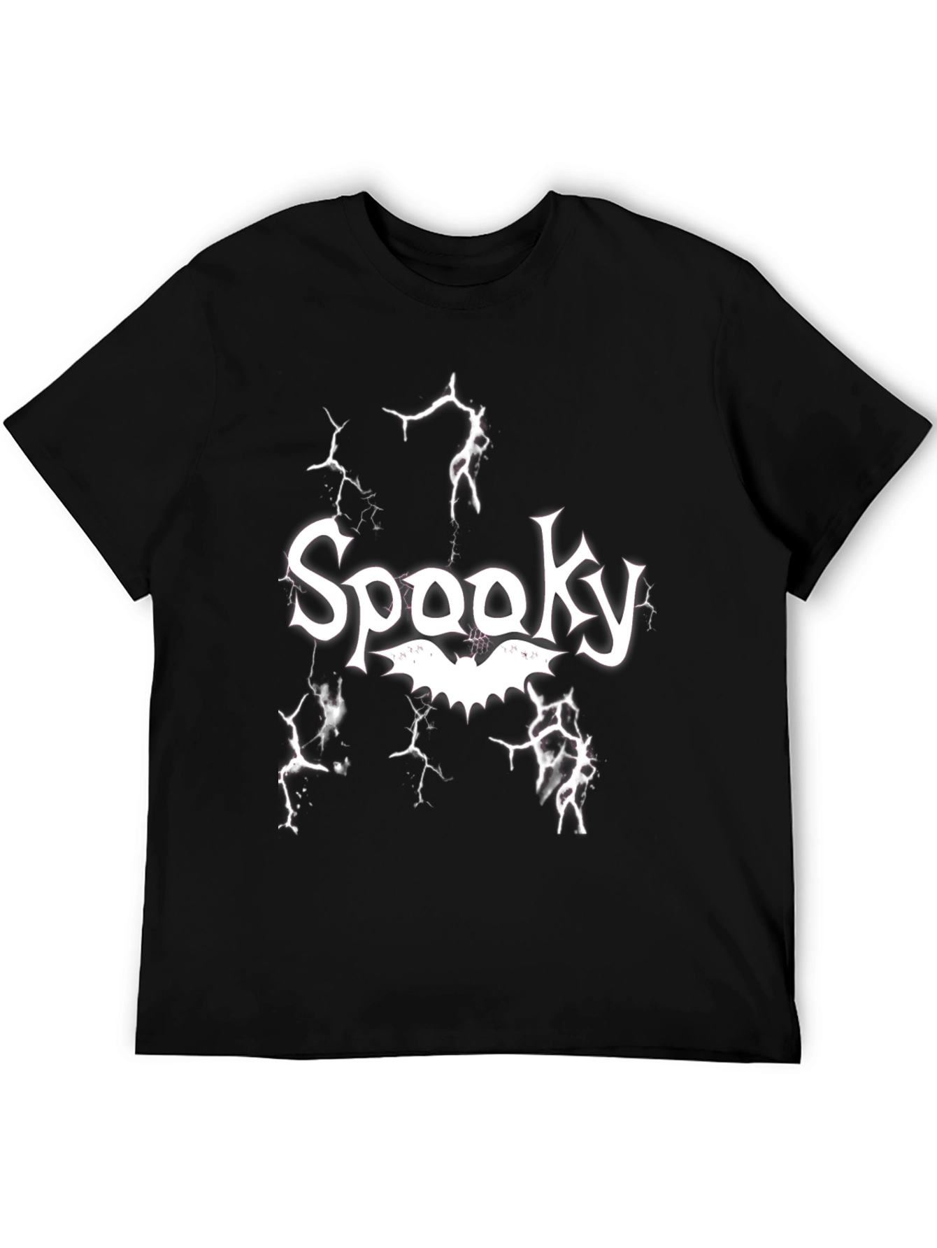 Spooky Bat Graphic T-Shirt