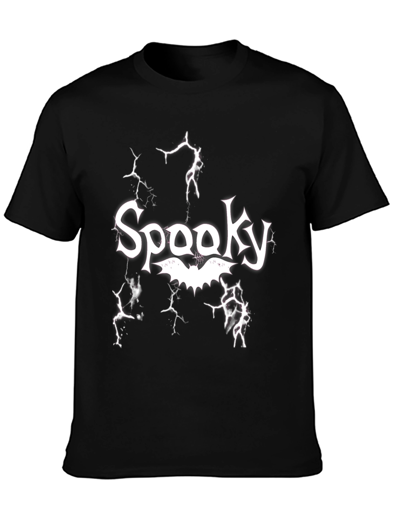 Spooky Bat Graphic T-Shirt