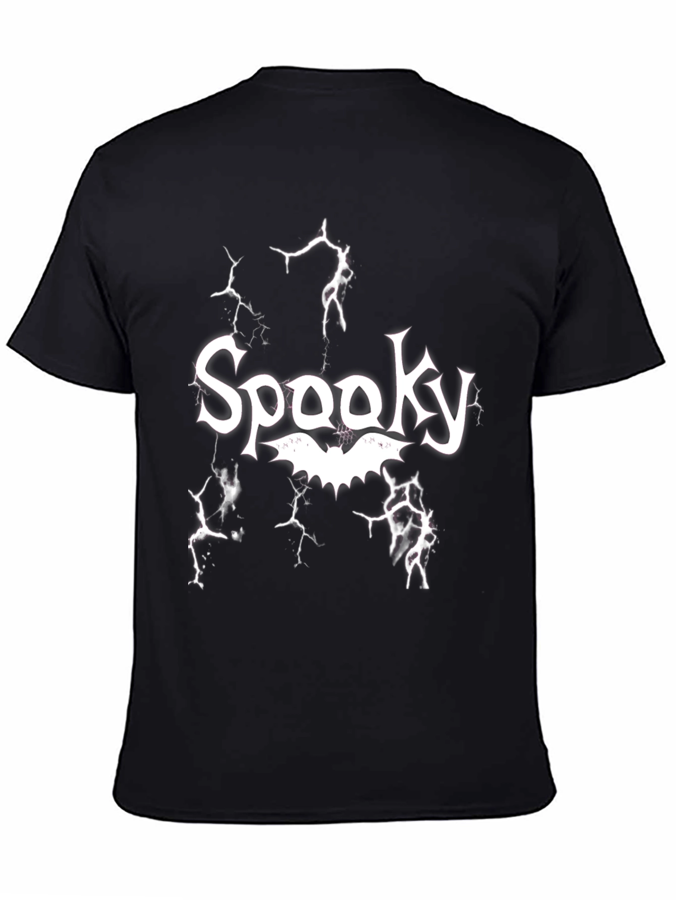 Spooky Bat Graphic T-Shirt