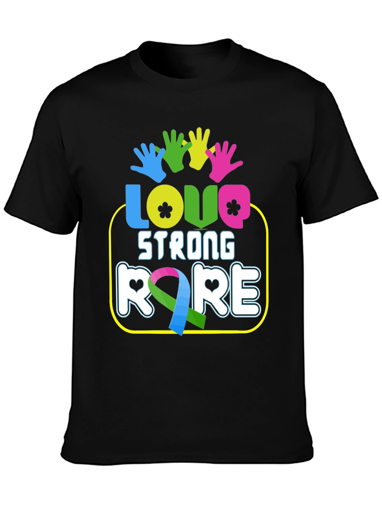 Rare Disease Awareness T-Shirt - Love Strong