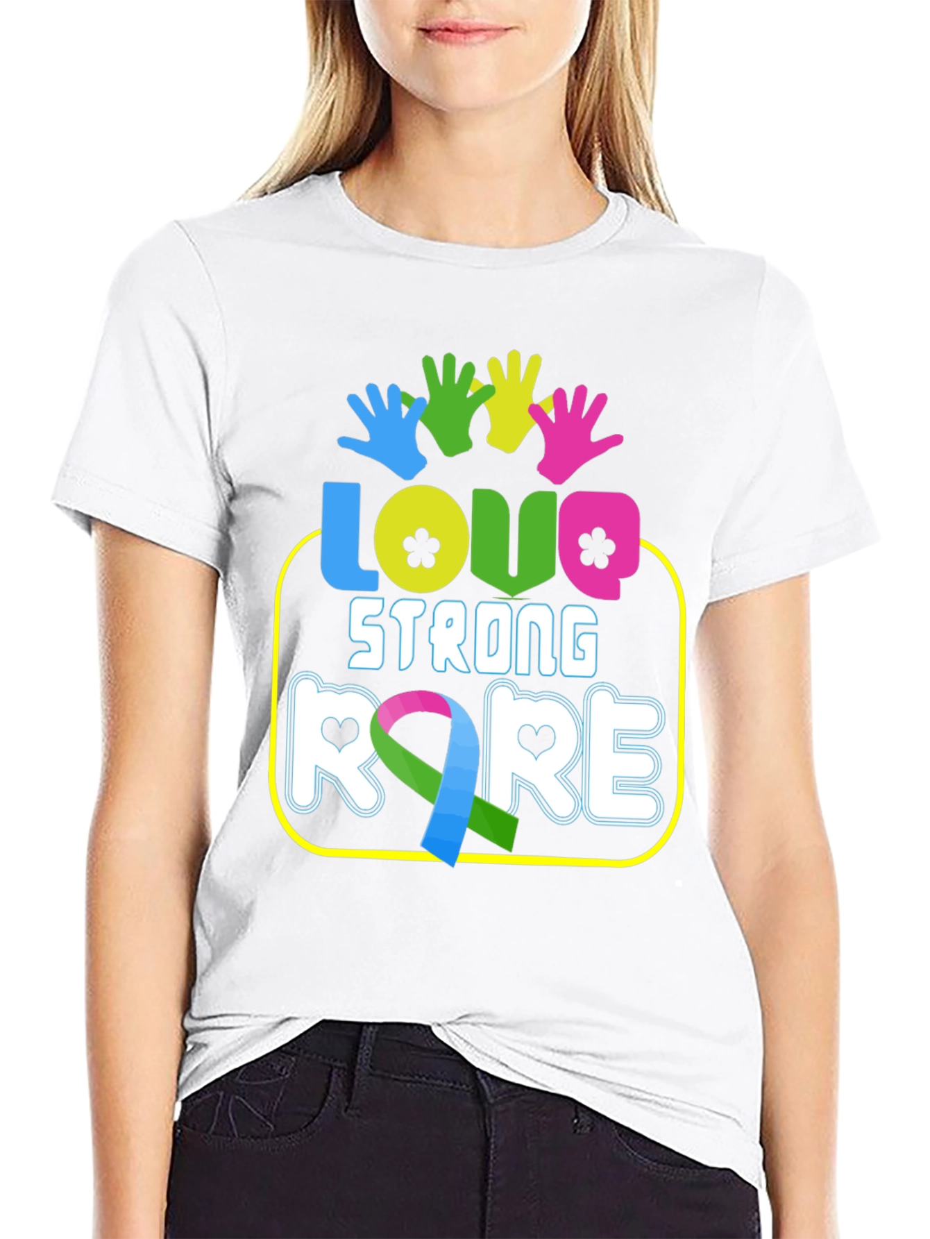 Rare Disease Awareness T-Shirt - Love Strong