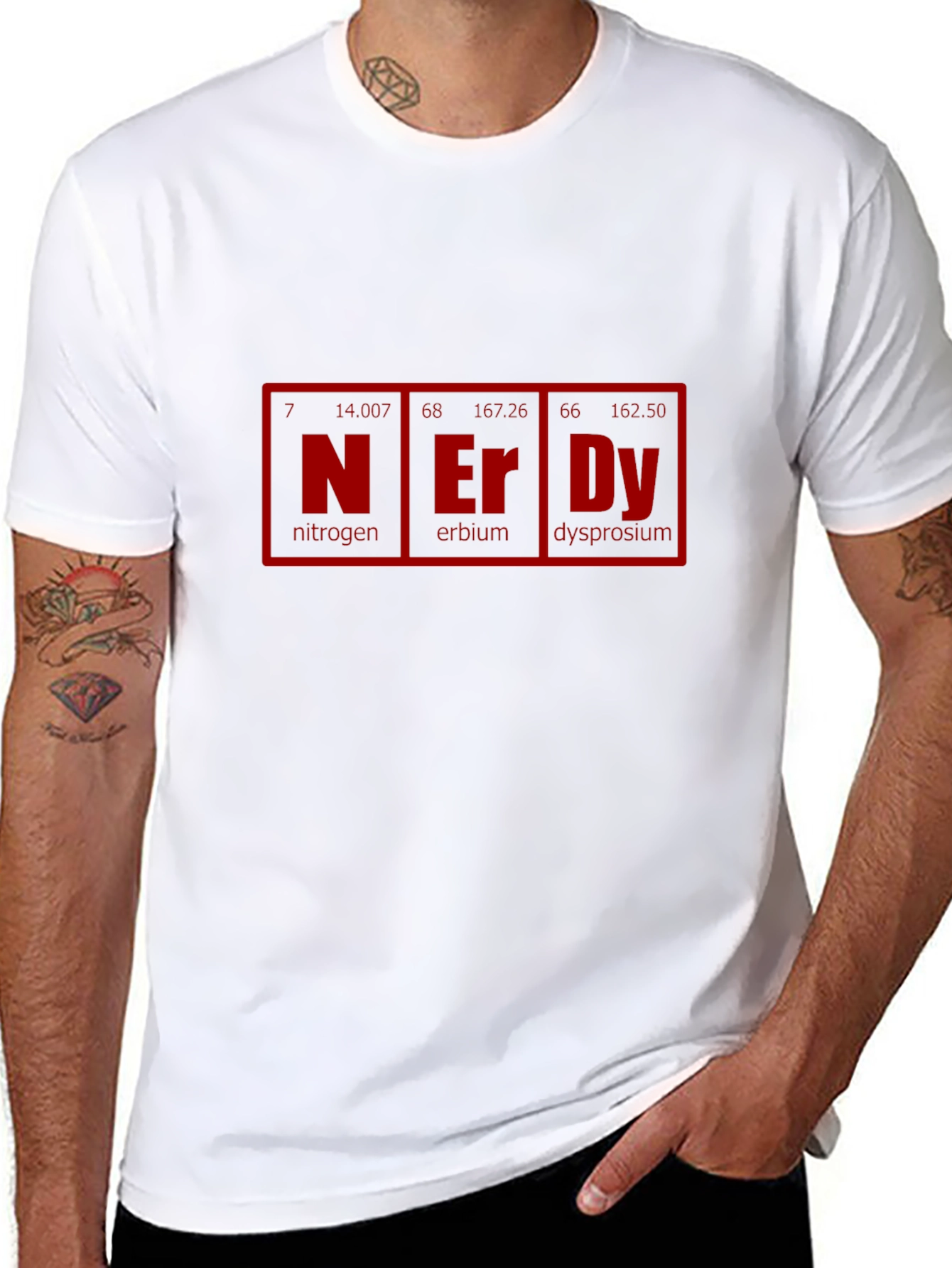Nerdy Periodic Table T-Shirt