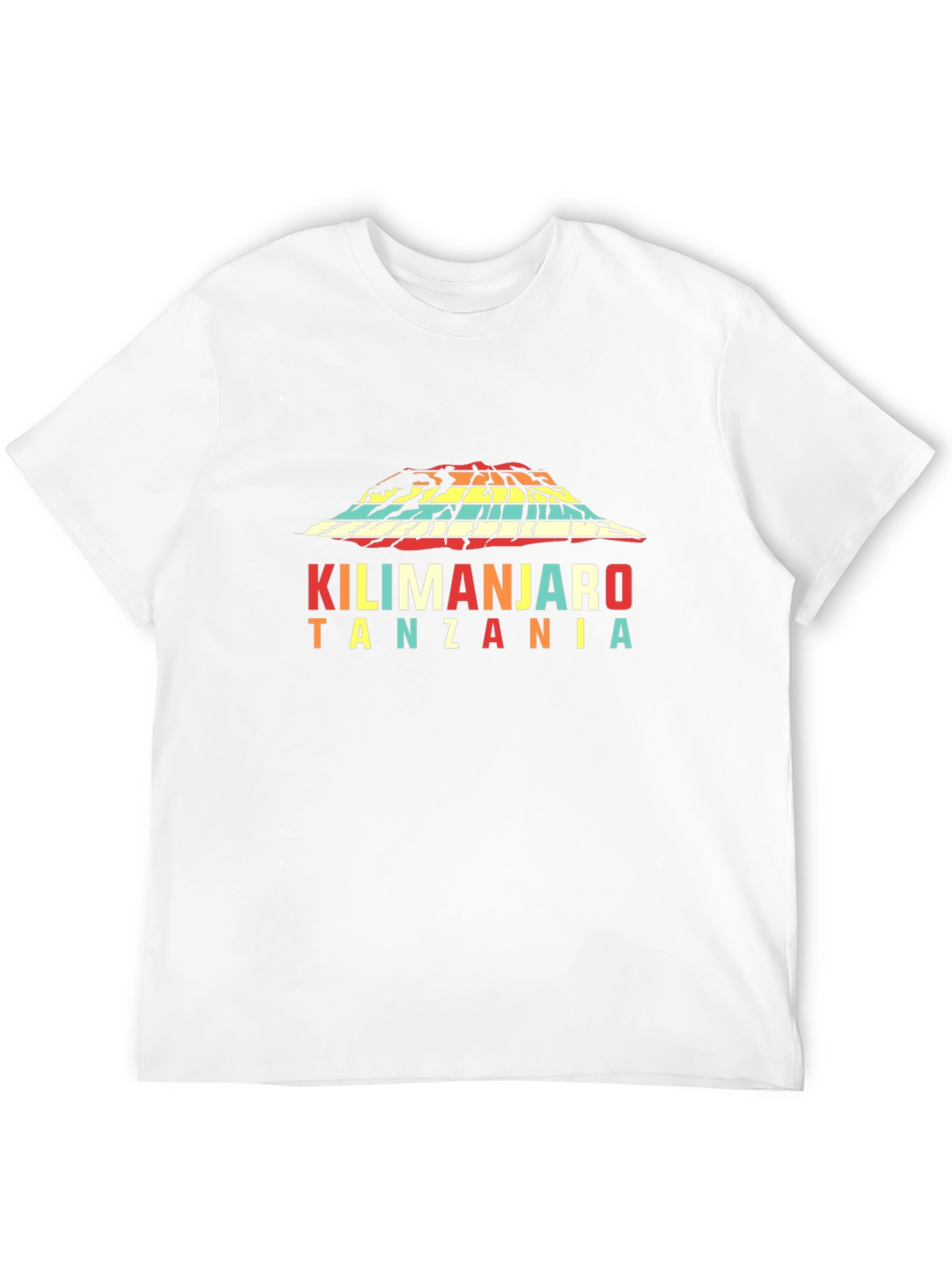Kilimanjaro Tanzania Retro Graphic T-Shirt