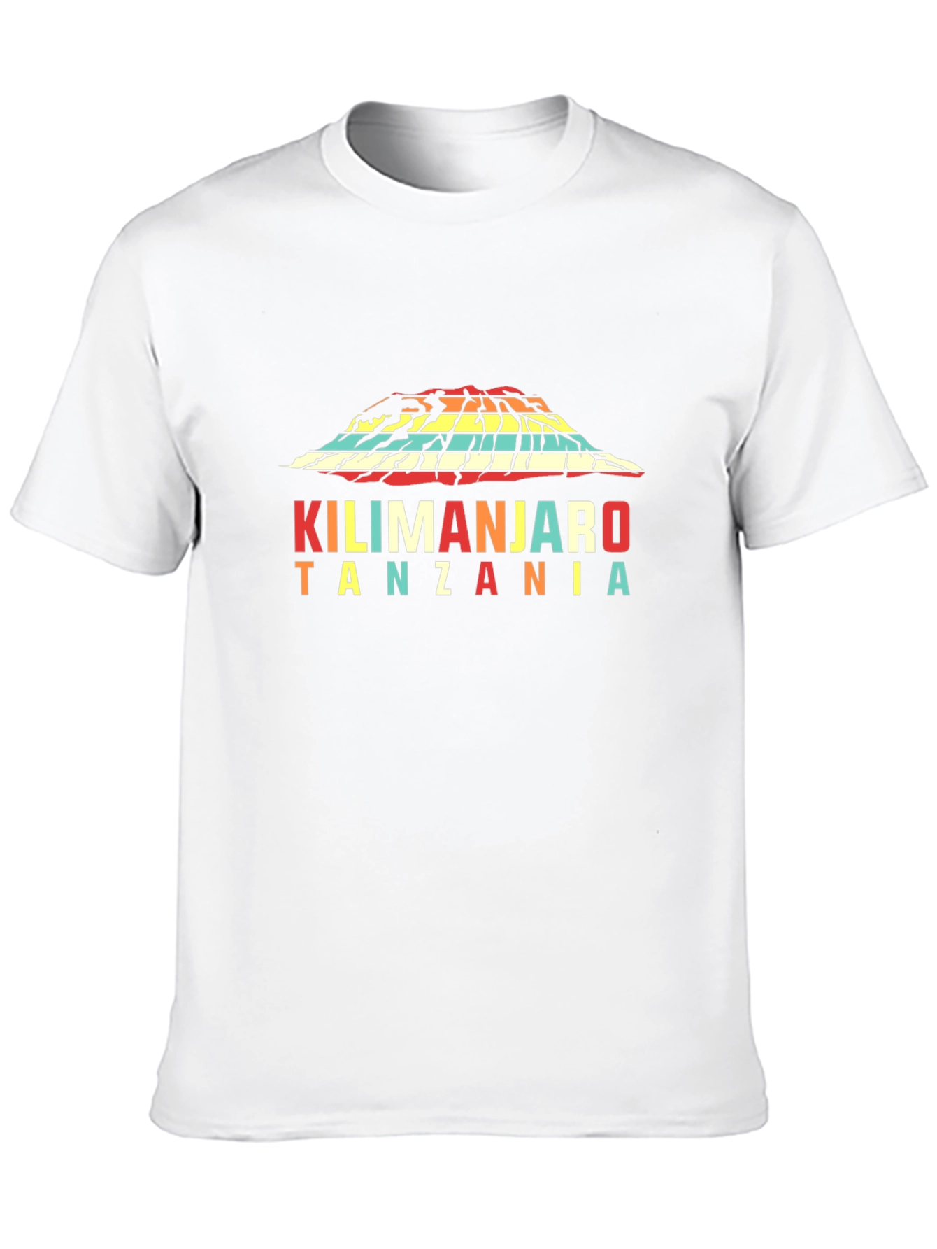 Kilimanjaro Tanzania Retro Graphic T-Shirt