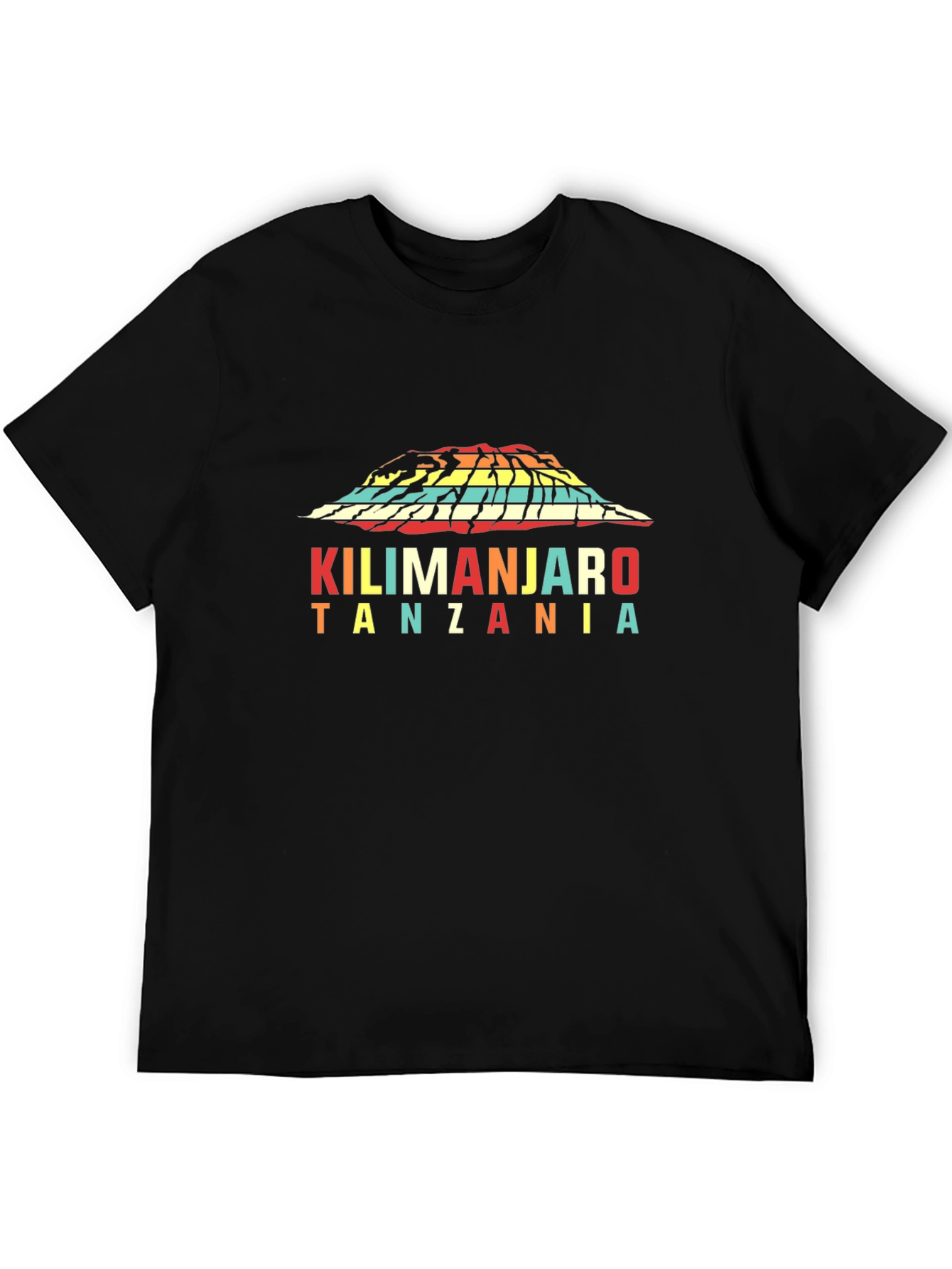 Kilimanjaro Tanzania Retro Graphic T-Shirt