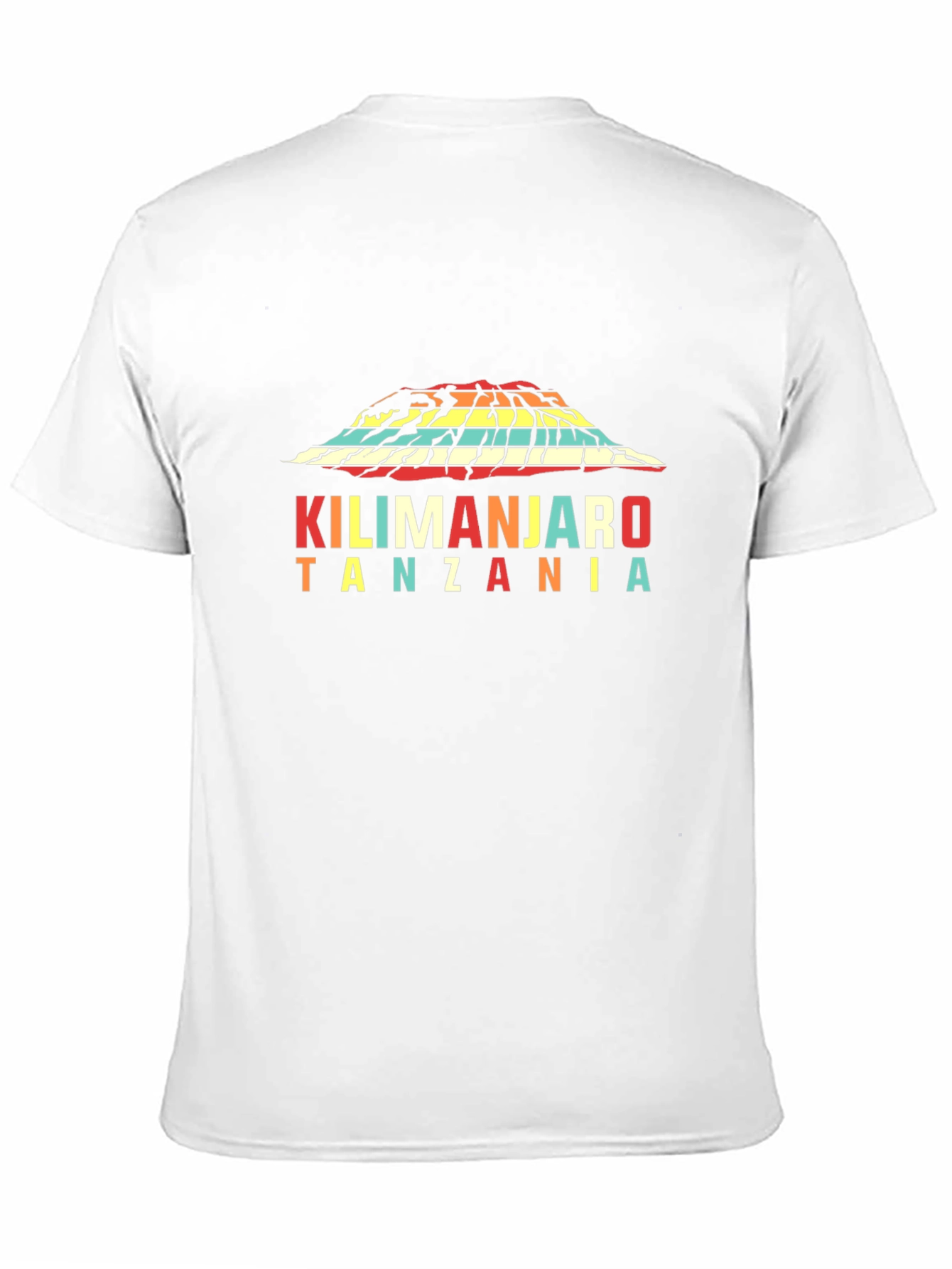 Kilimanjaro Tanzania Retro Graphic T-Shirt