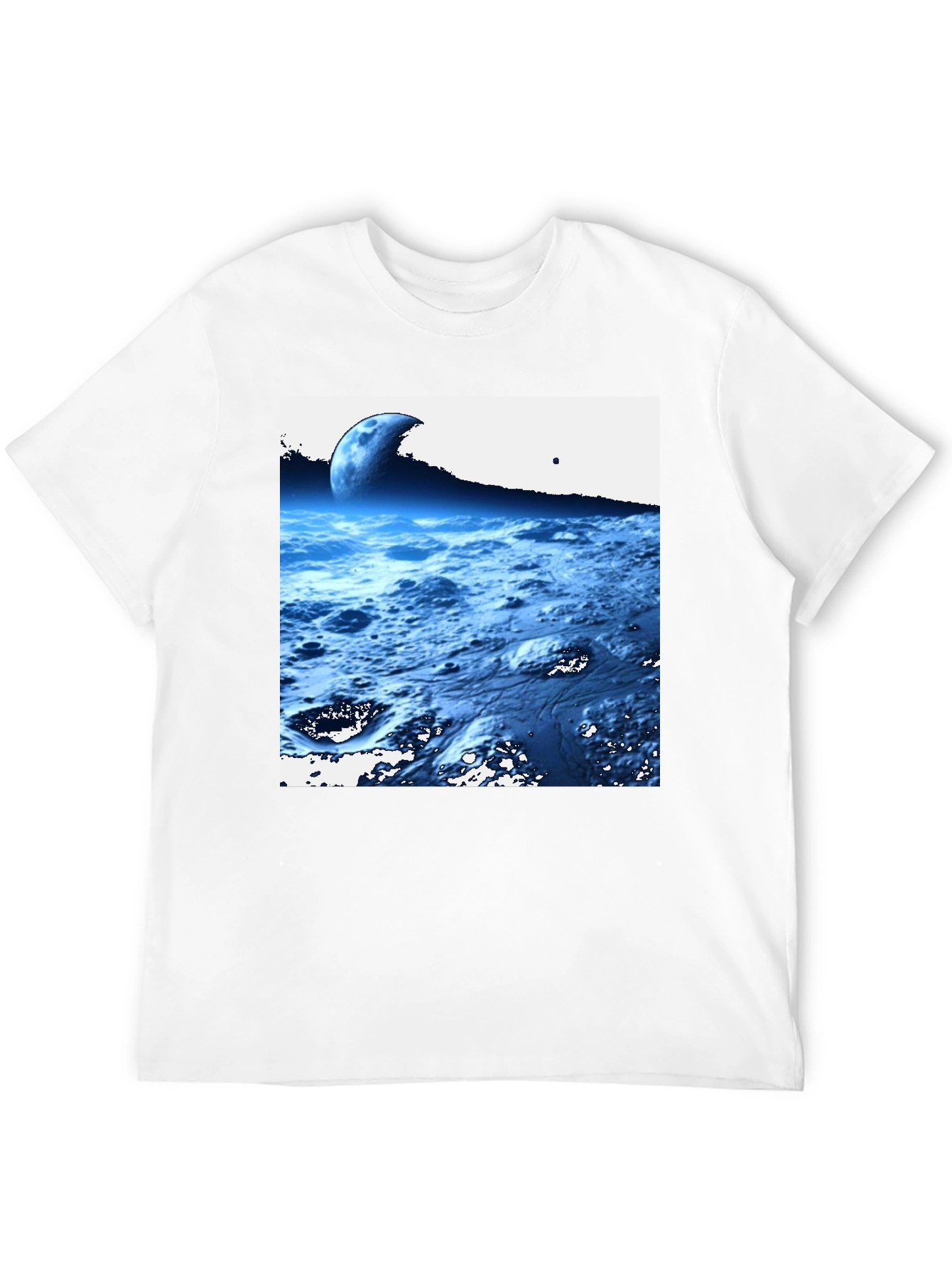 Cosmic Landscape Black T-Shirt