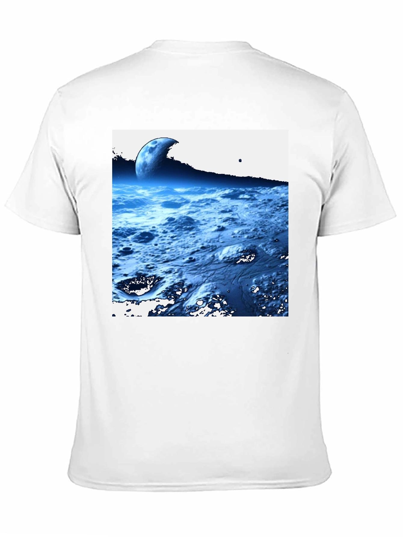Cosmic Landscape Black T-Shirt