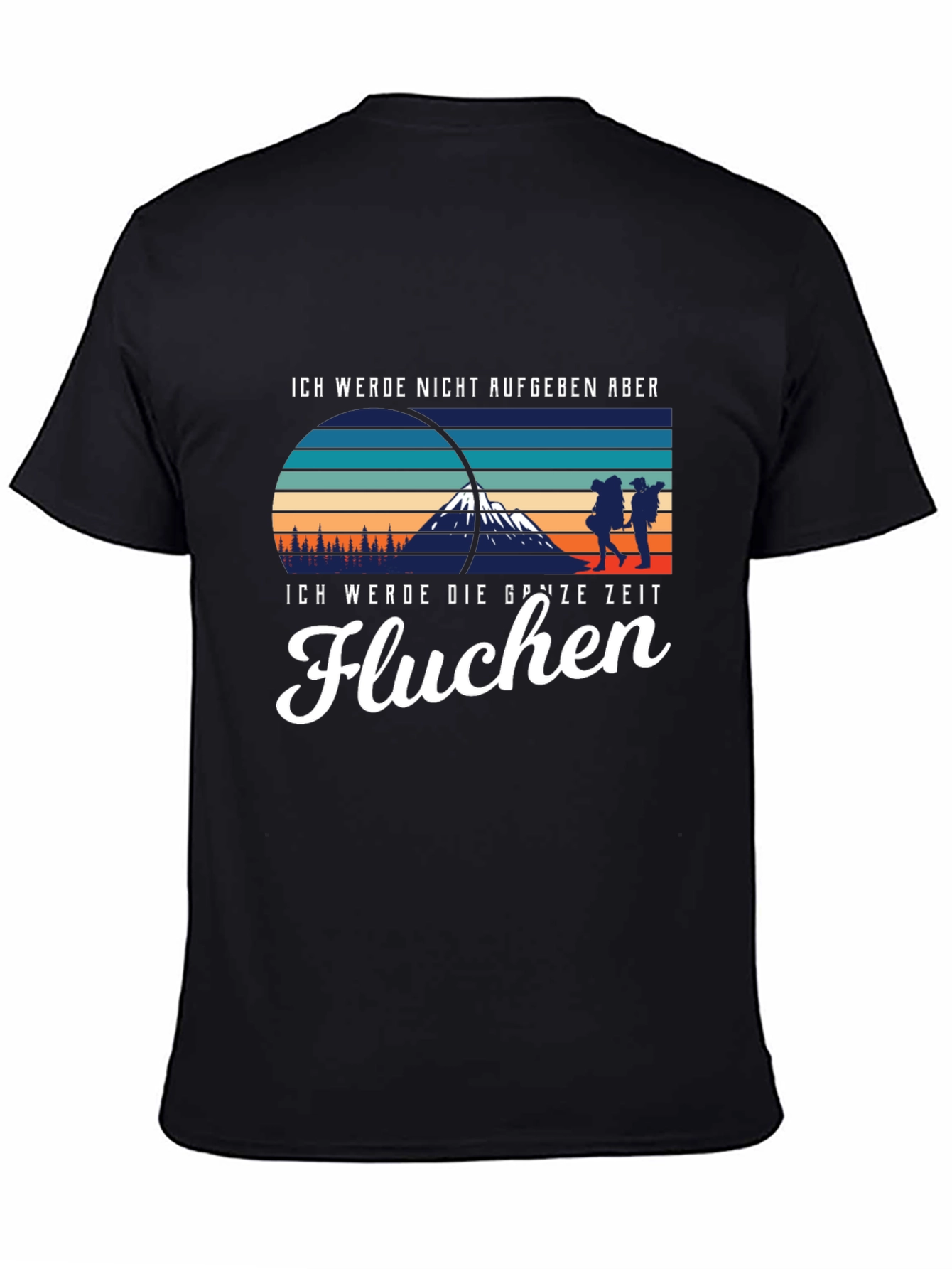 Mountain Hiking T-Shirt - I Will Swear