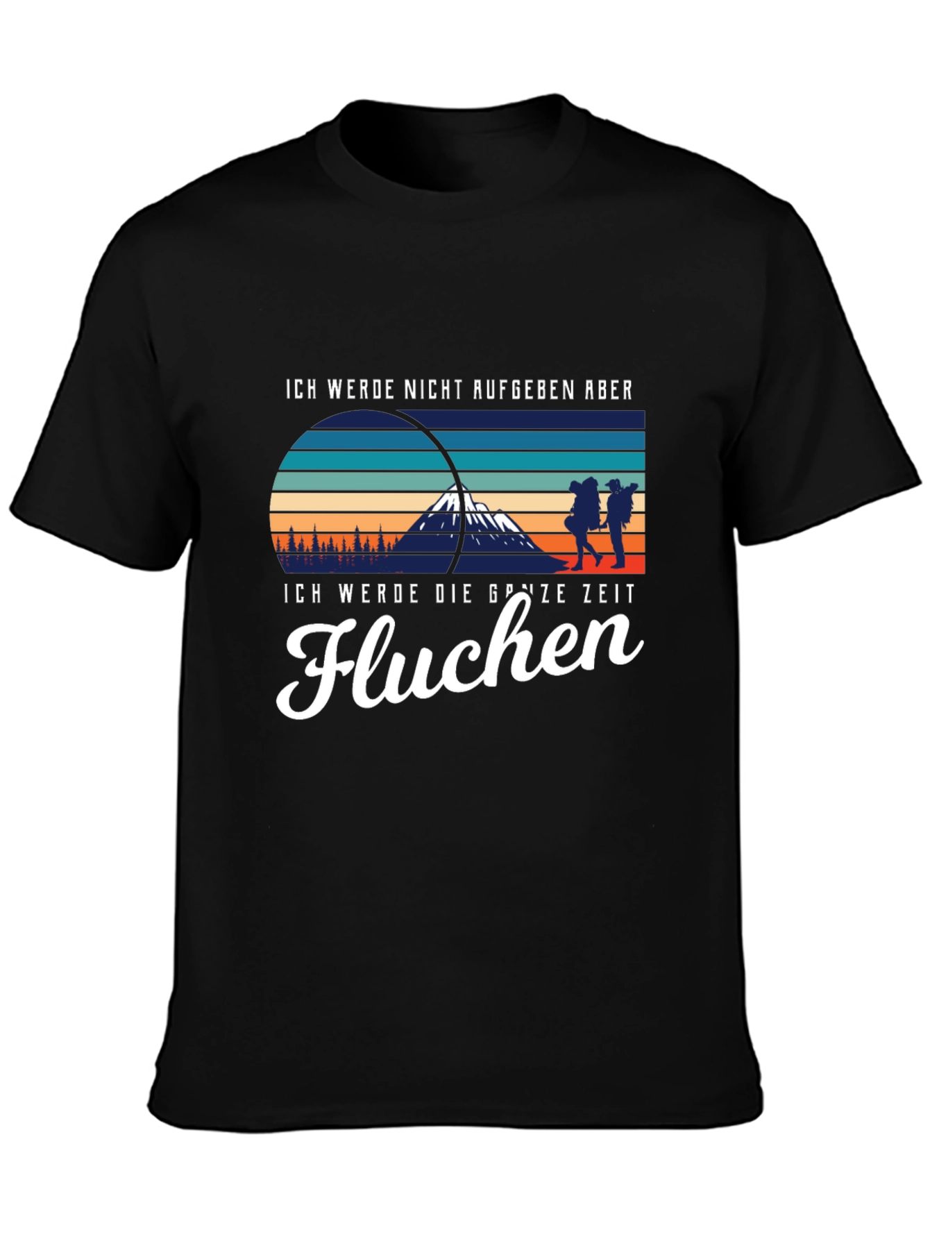 Mountain Hiking T-Shirt - I Will Swear