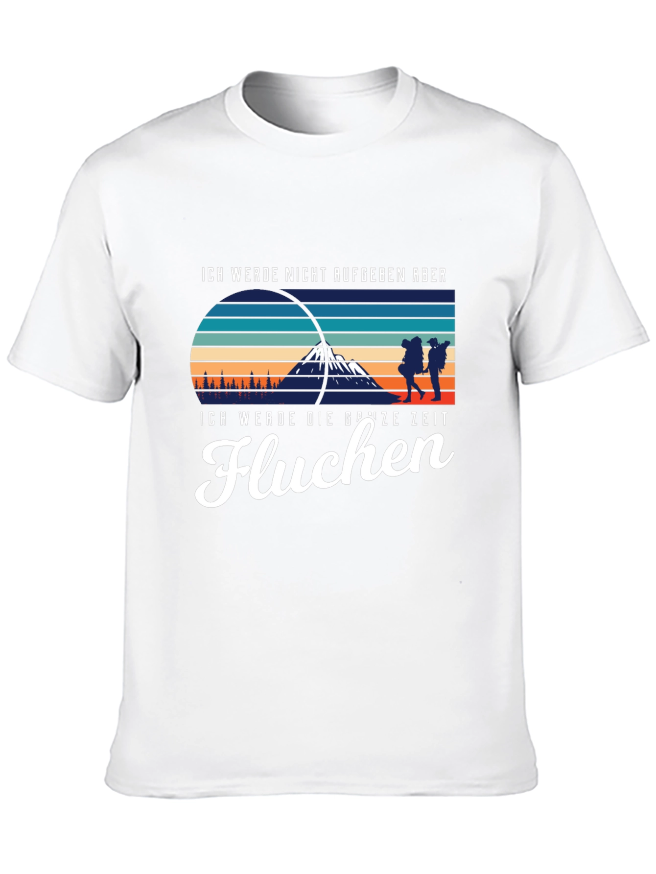 Mountain Hiking T-Shirt - I Will Swear