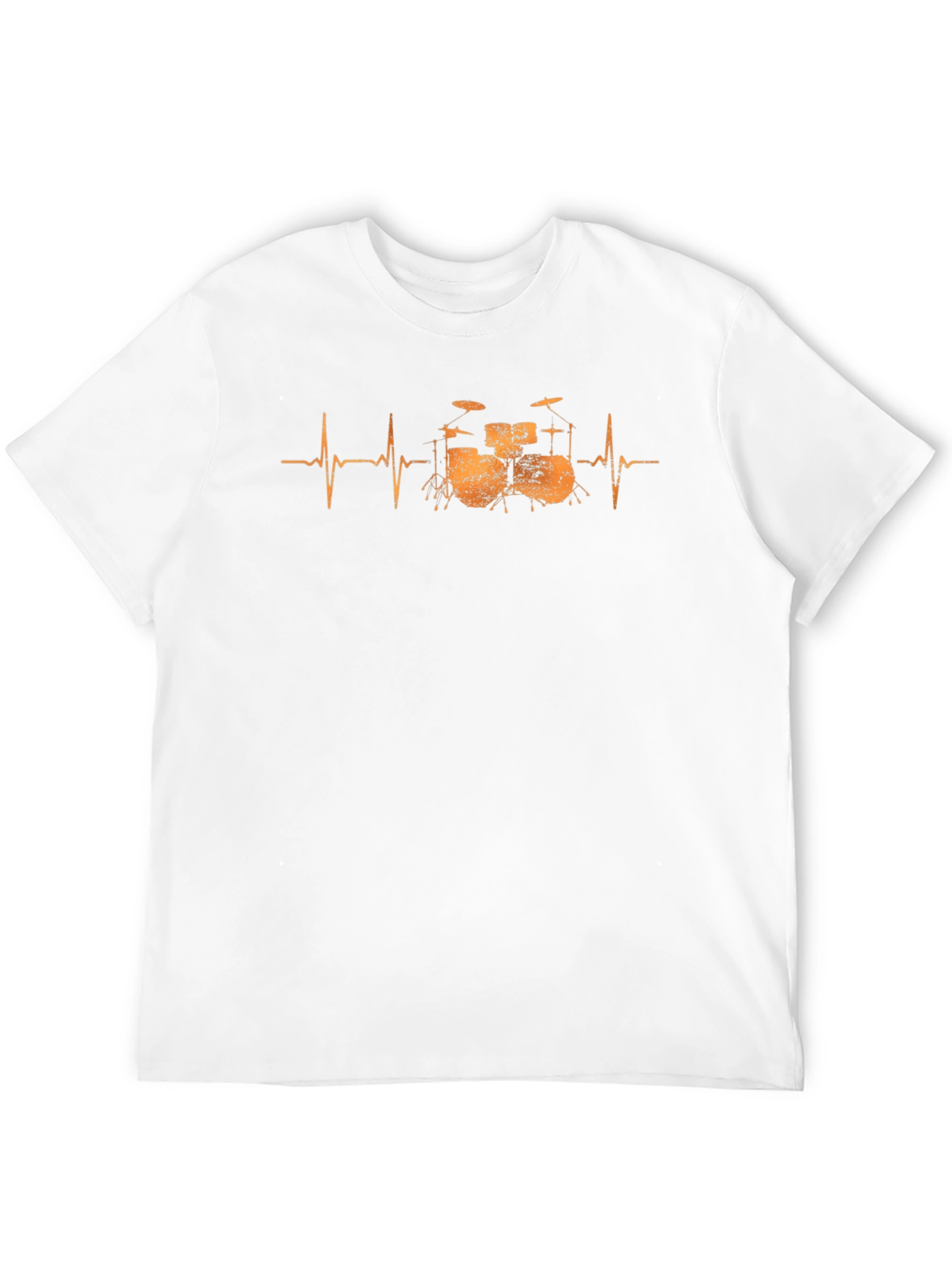 Drum Heartbeat T-Shirt - Music Lover Tee