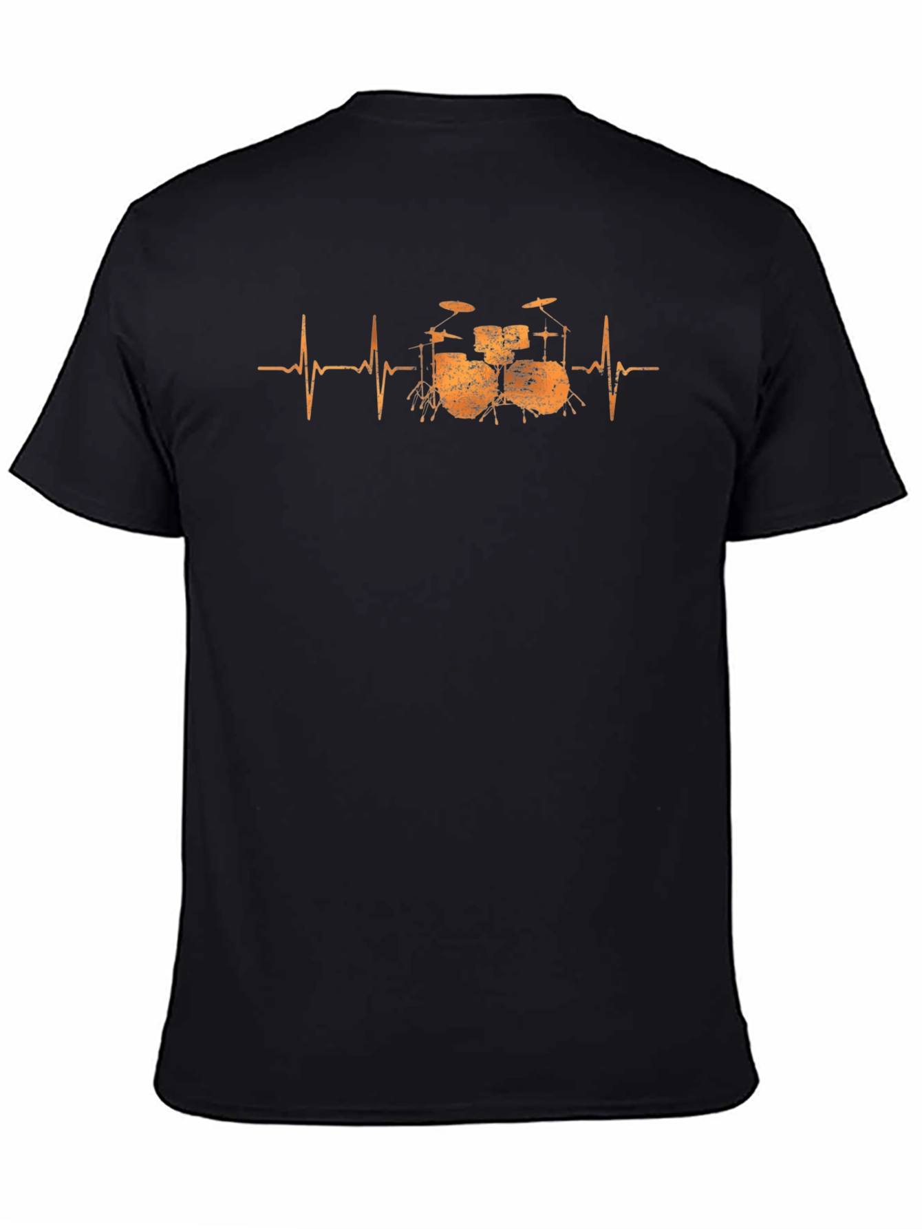 Drum Heartbeat T-Shirt - Music Lover Tee