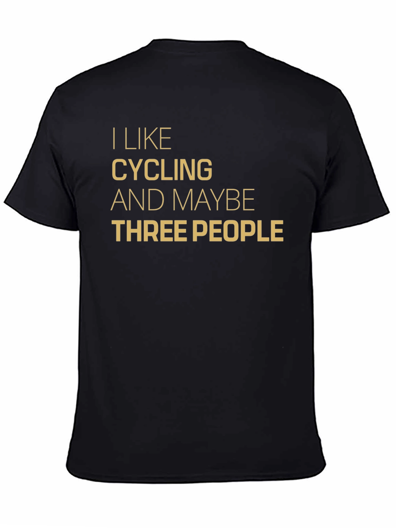 Cycling & Three People T-Shirt