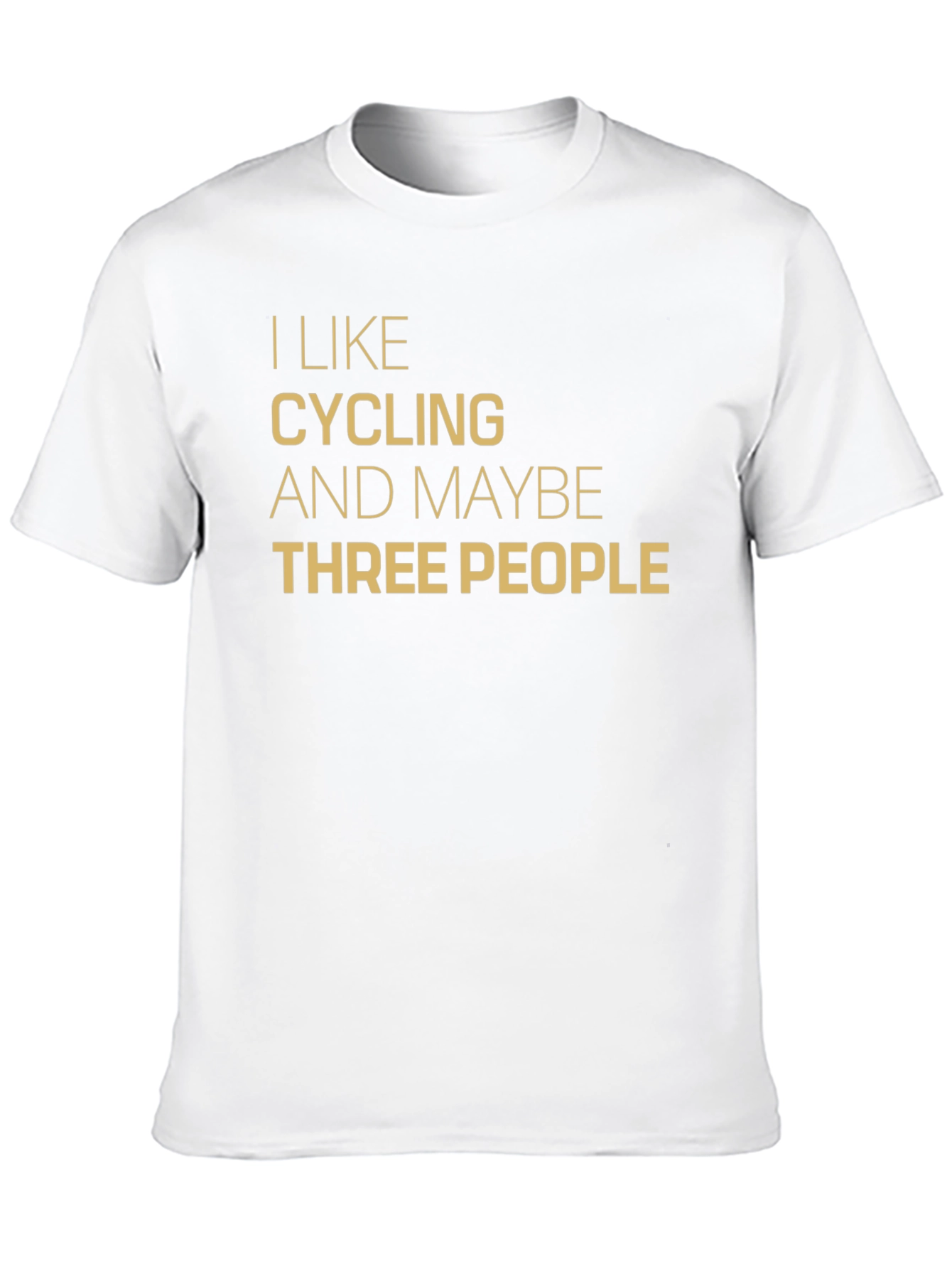 Cycling & Three People T-Shirt