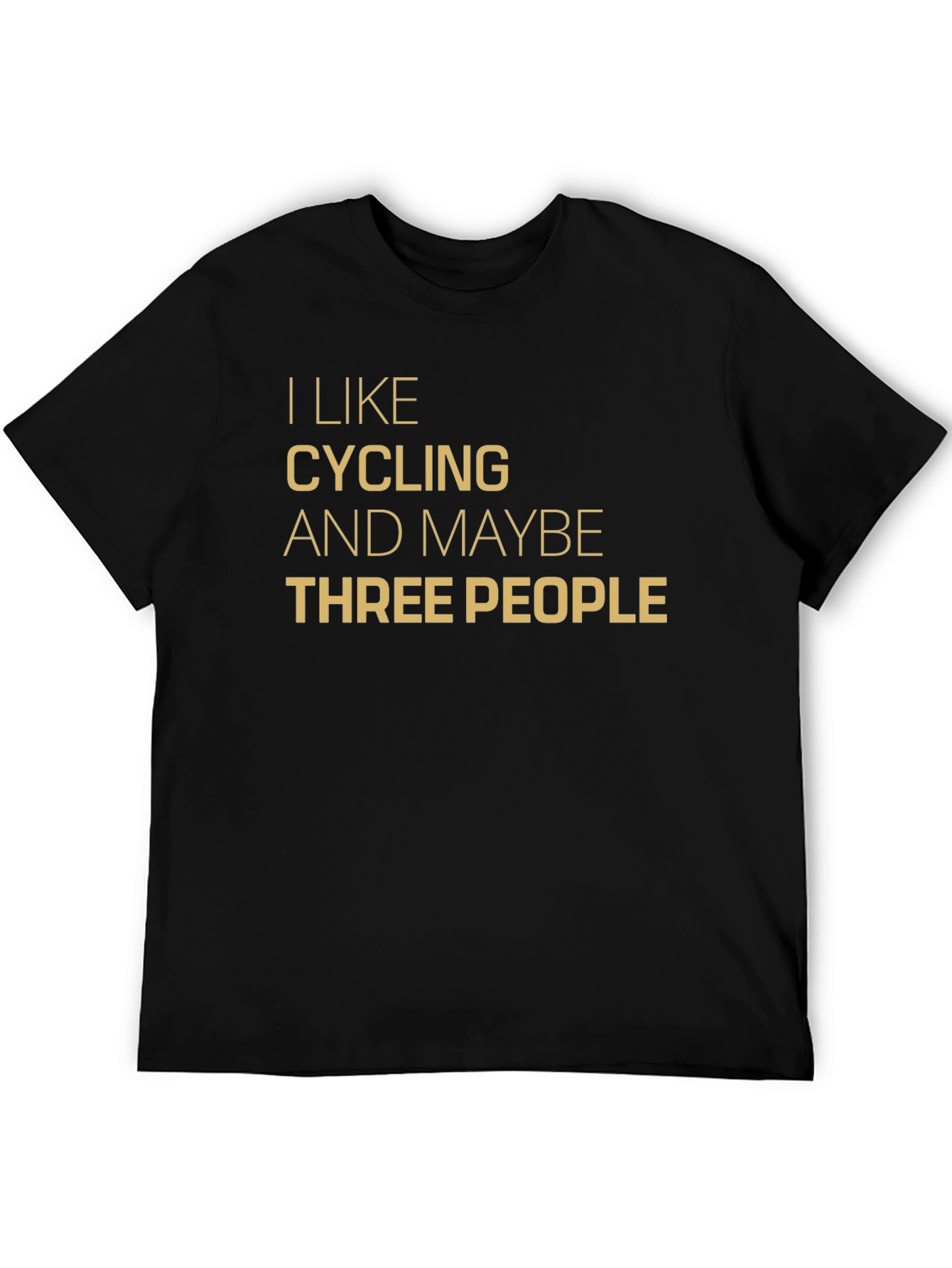 Cycling & Three People T-Shirt